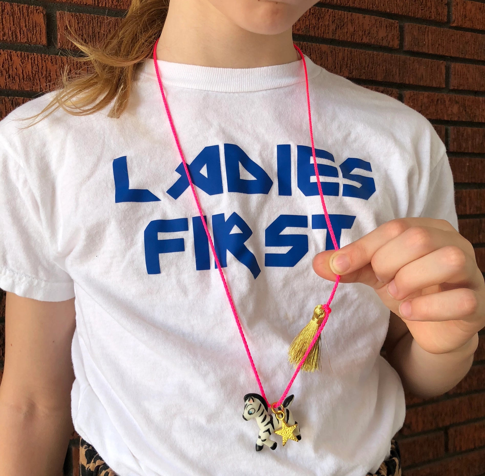 Zoe the Zebra Necklace
