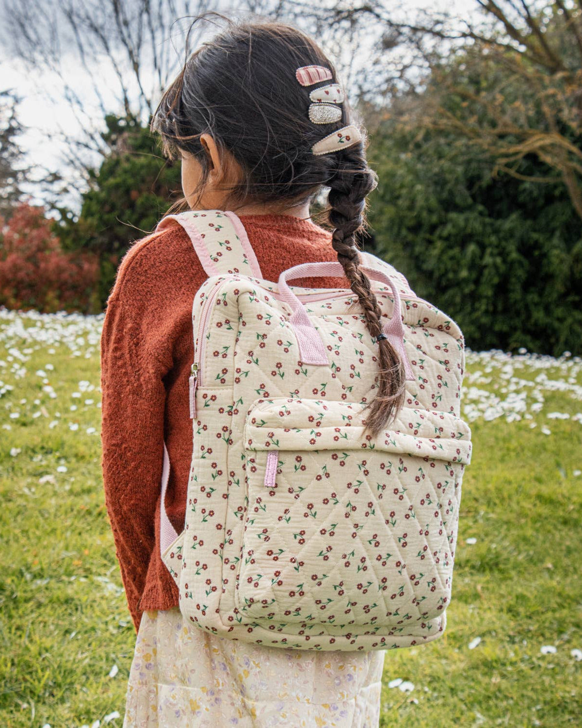 Quilted Wildflower Rucksack