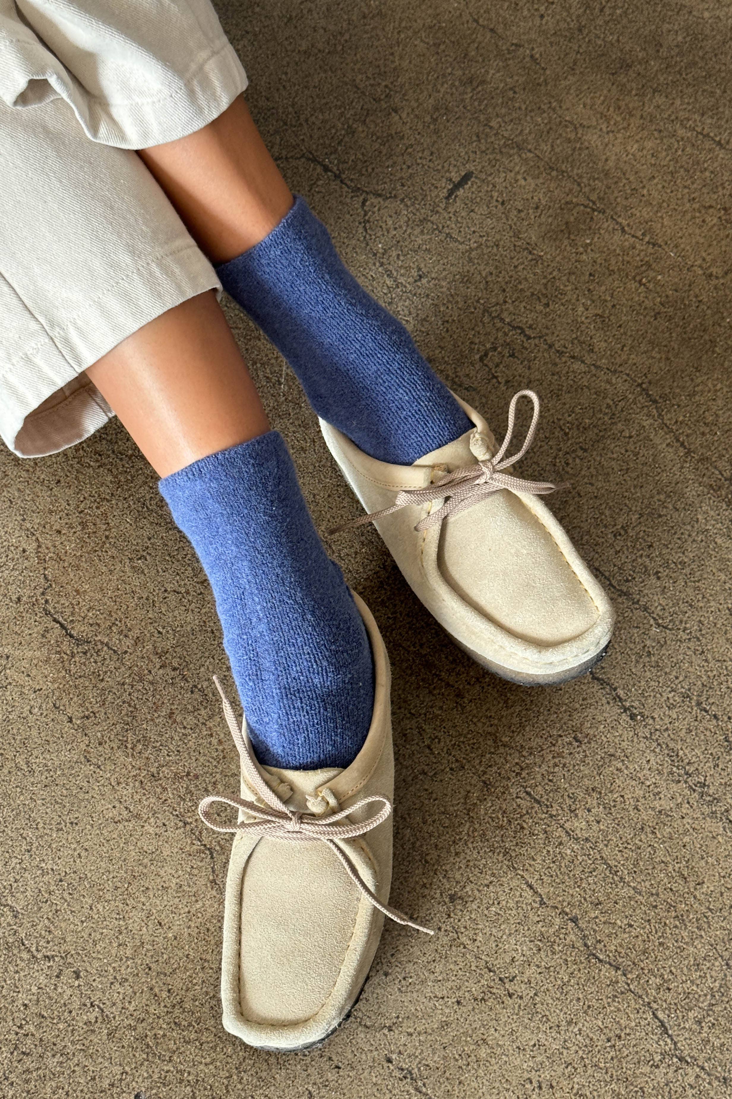 Cloud Socks | Bijou Blue