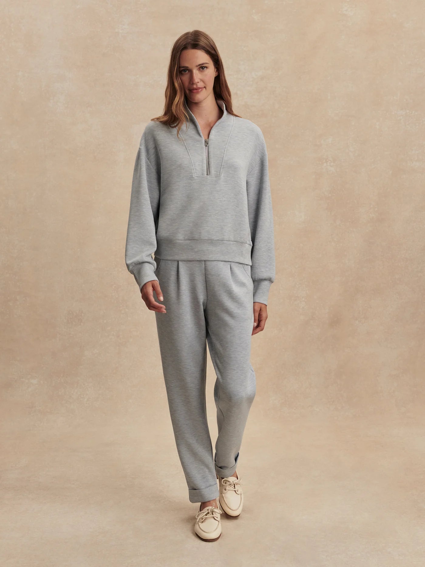Davidson Sweat | Mid Blue Marl