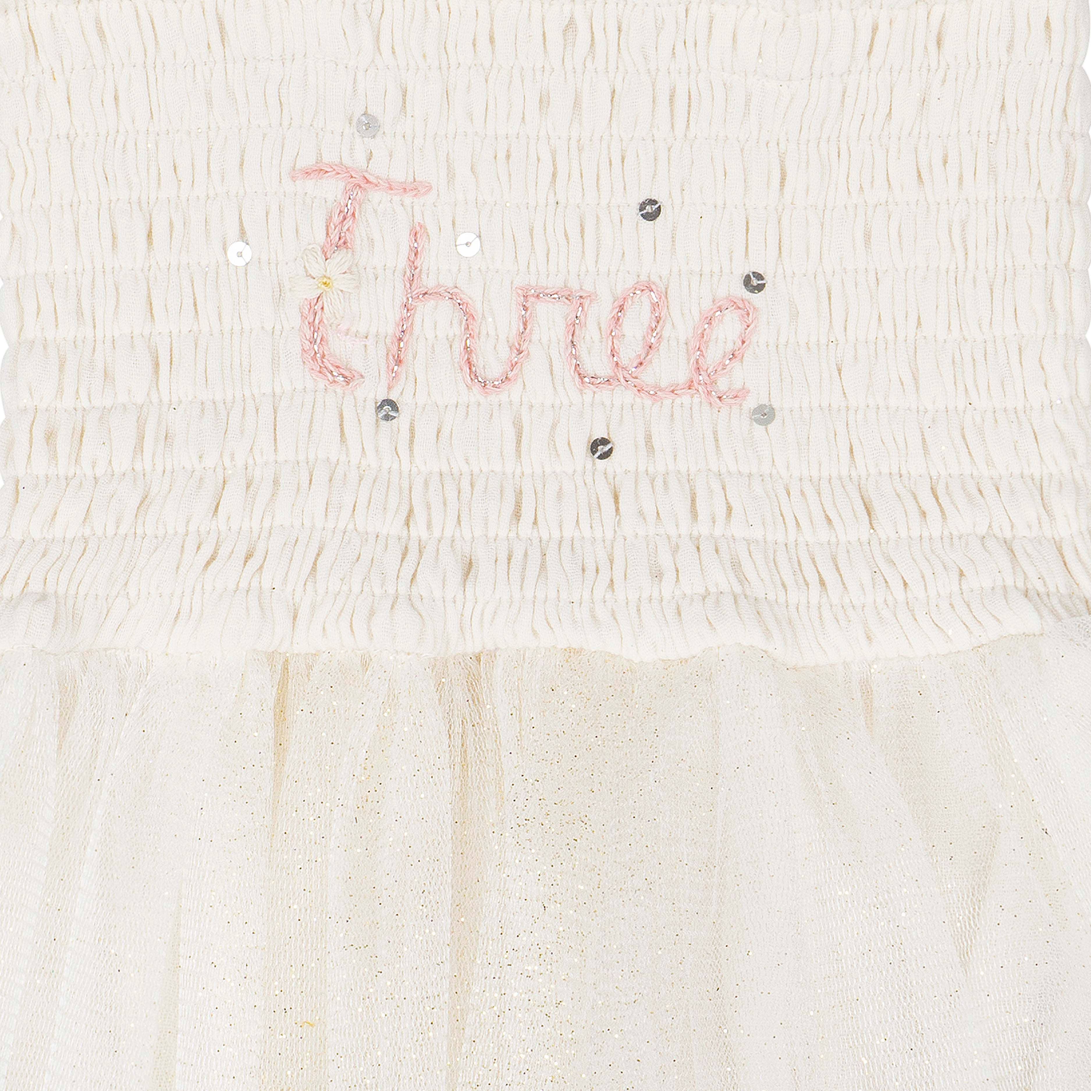 'Three' Tutu | Ivory