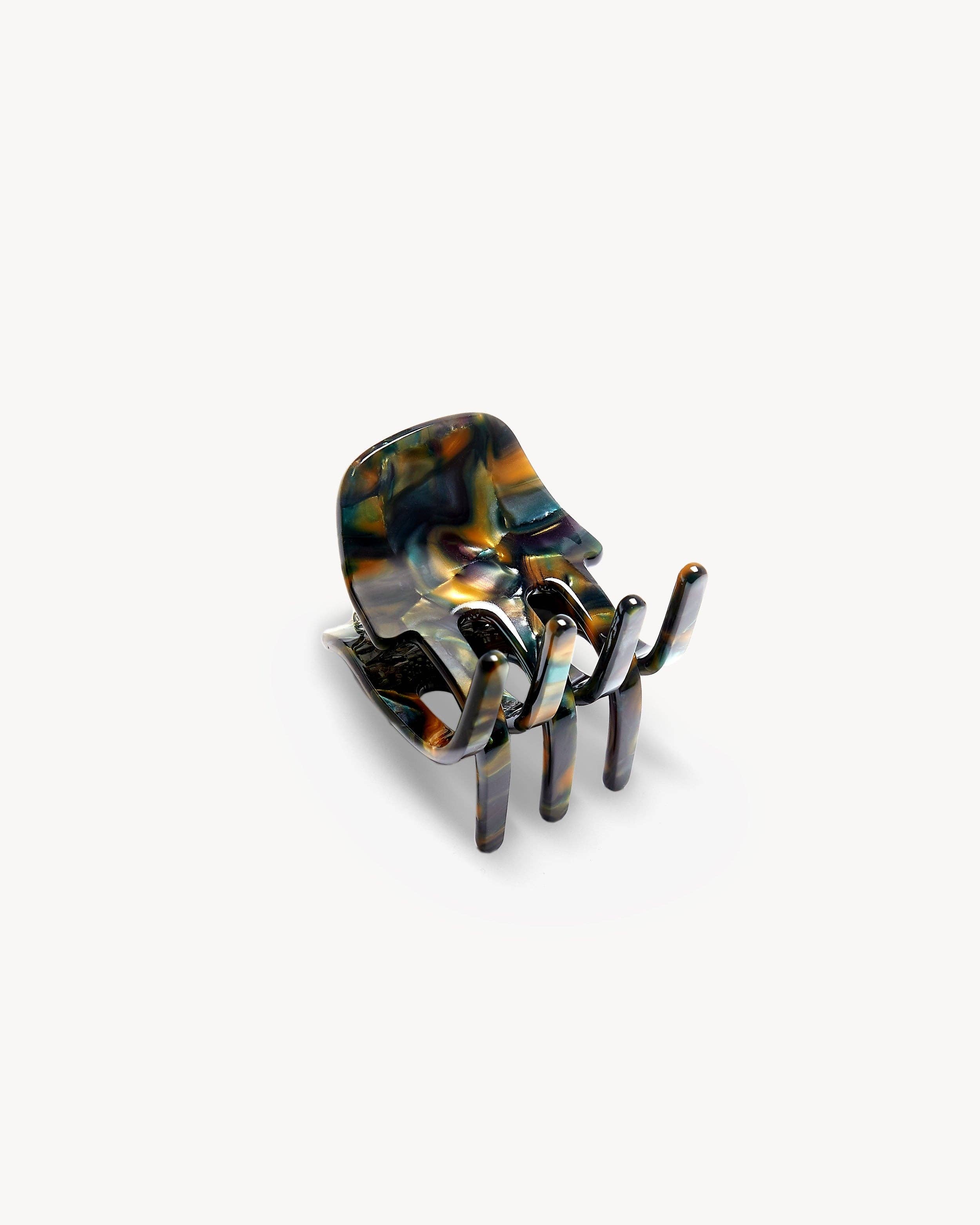 Mini Claw in Green Tortoise