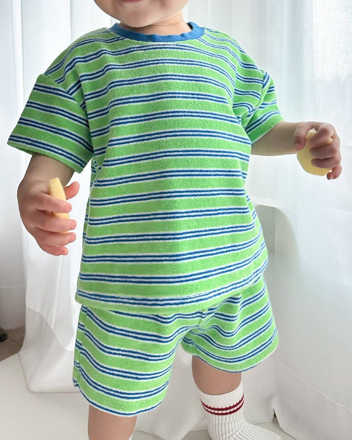 Surf Stripe Terry Lounge Set