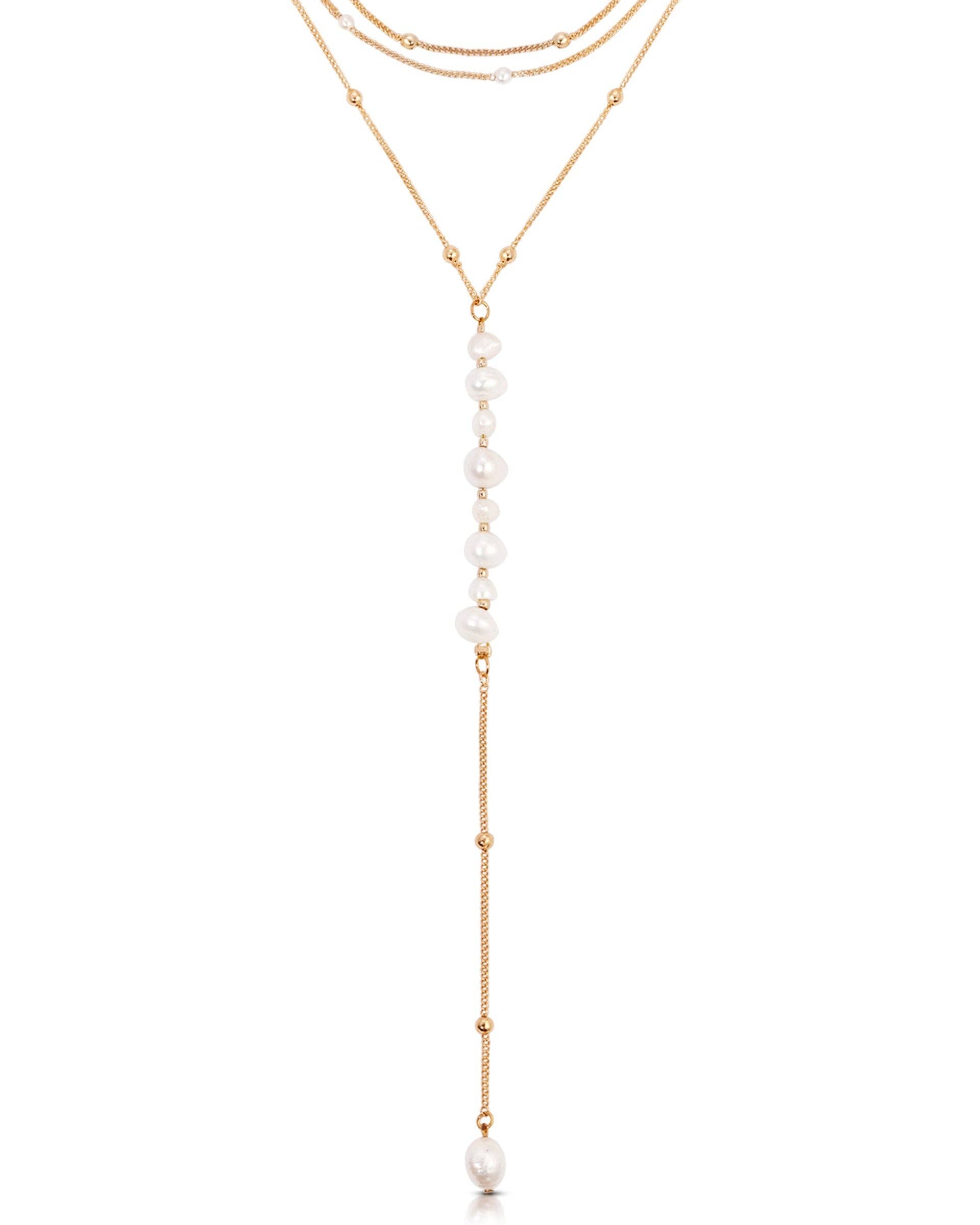 Coastal Pearl Lariat