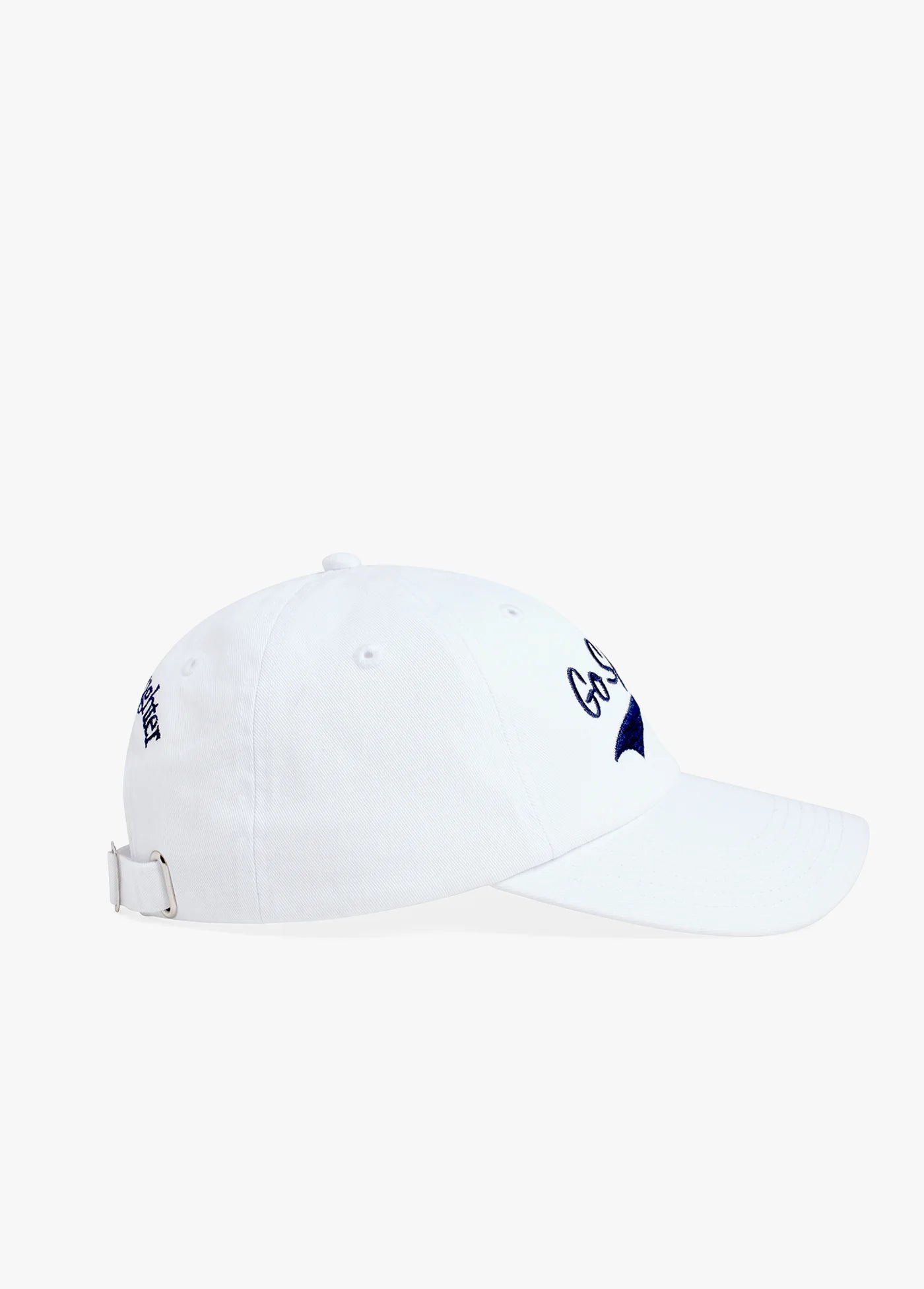 Go Sports Hat in White Navy