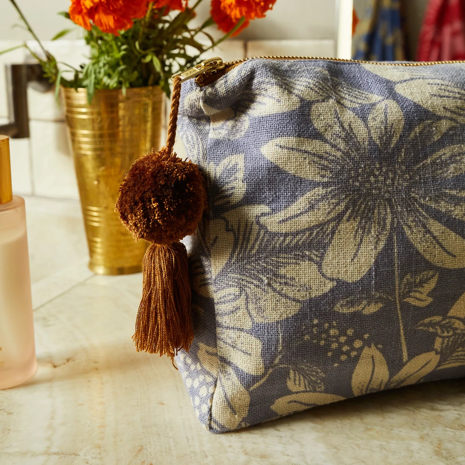 Amrita Cosmetic Bag | Storm
