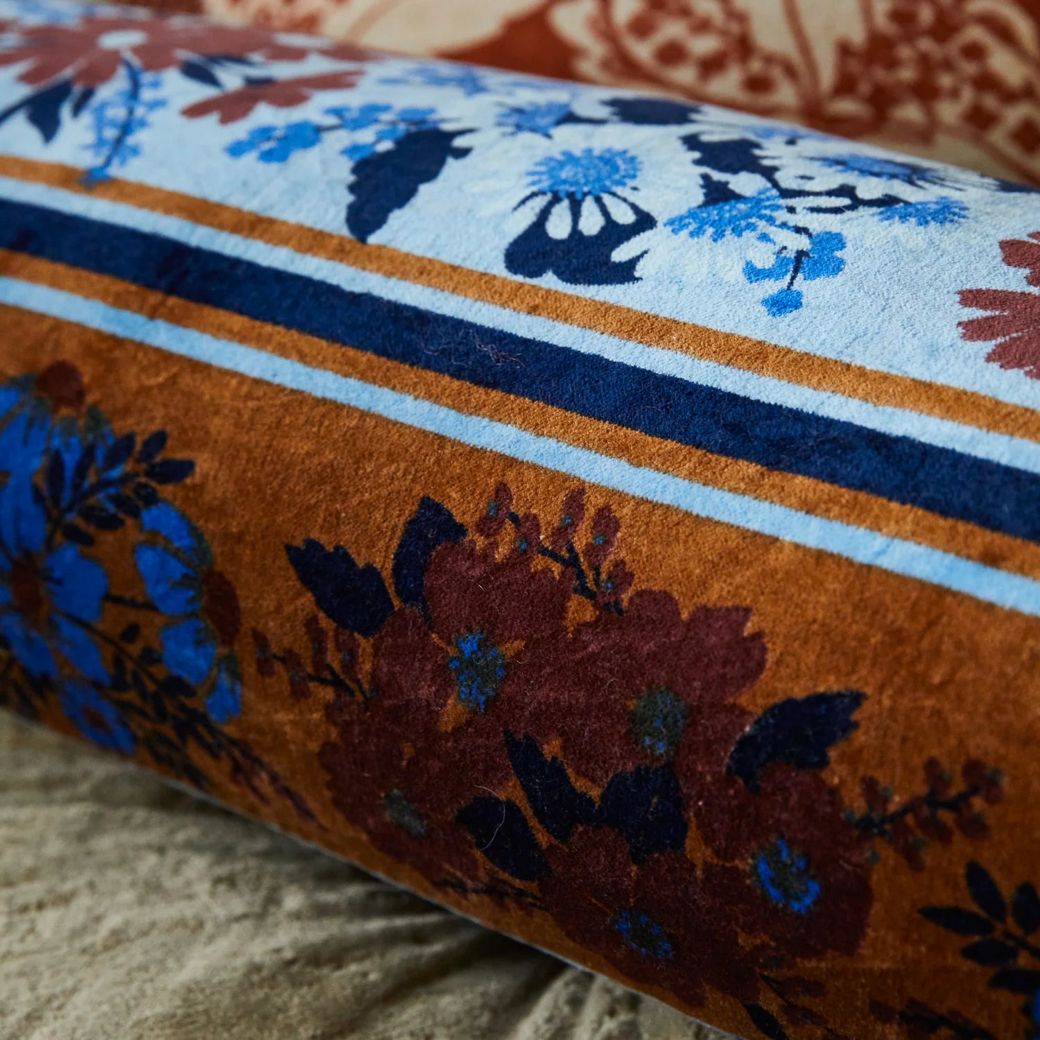 Devi Velvet Bolster