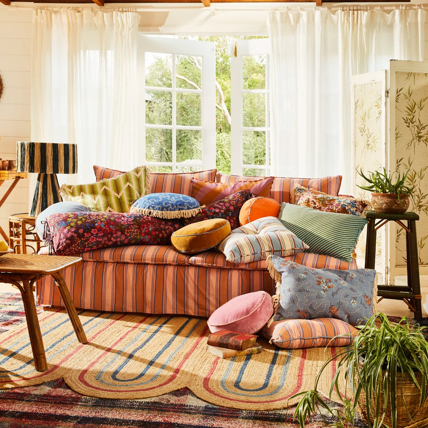 Bundi Stripe Cushion