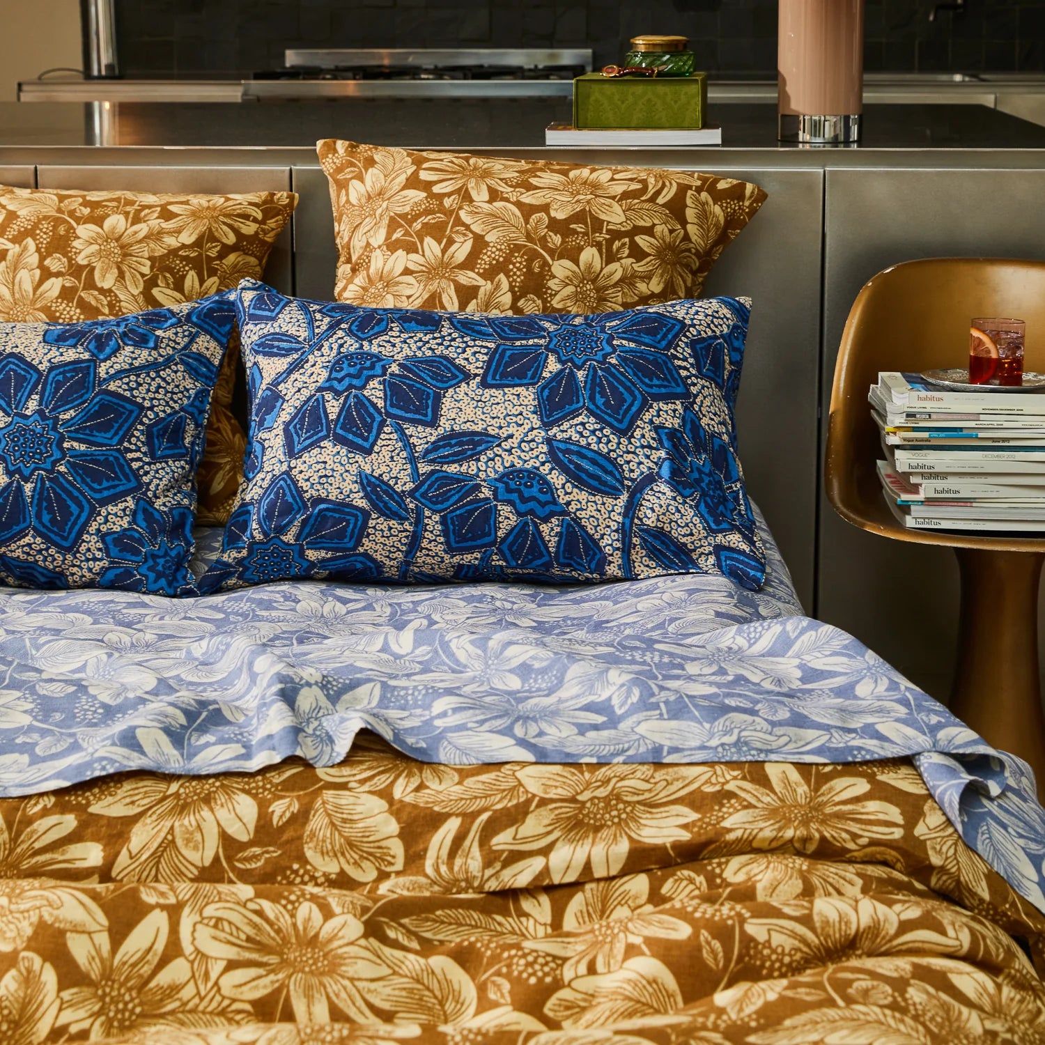 Amrita Linen Euro Pillowcase Set