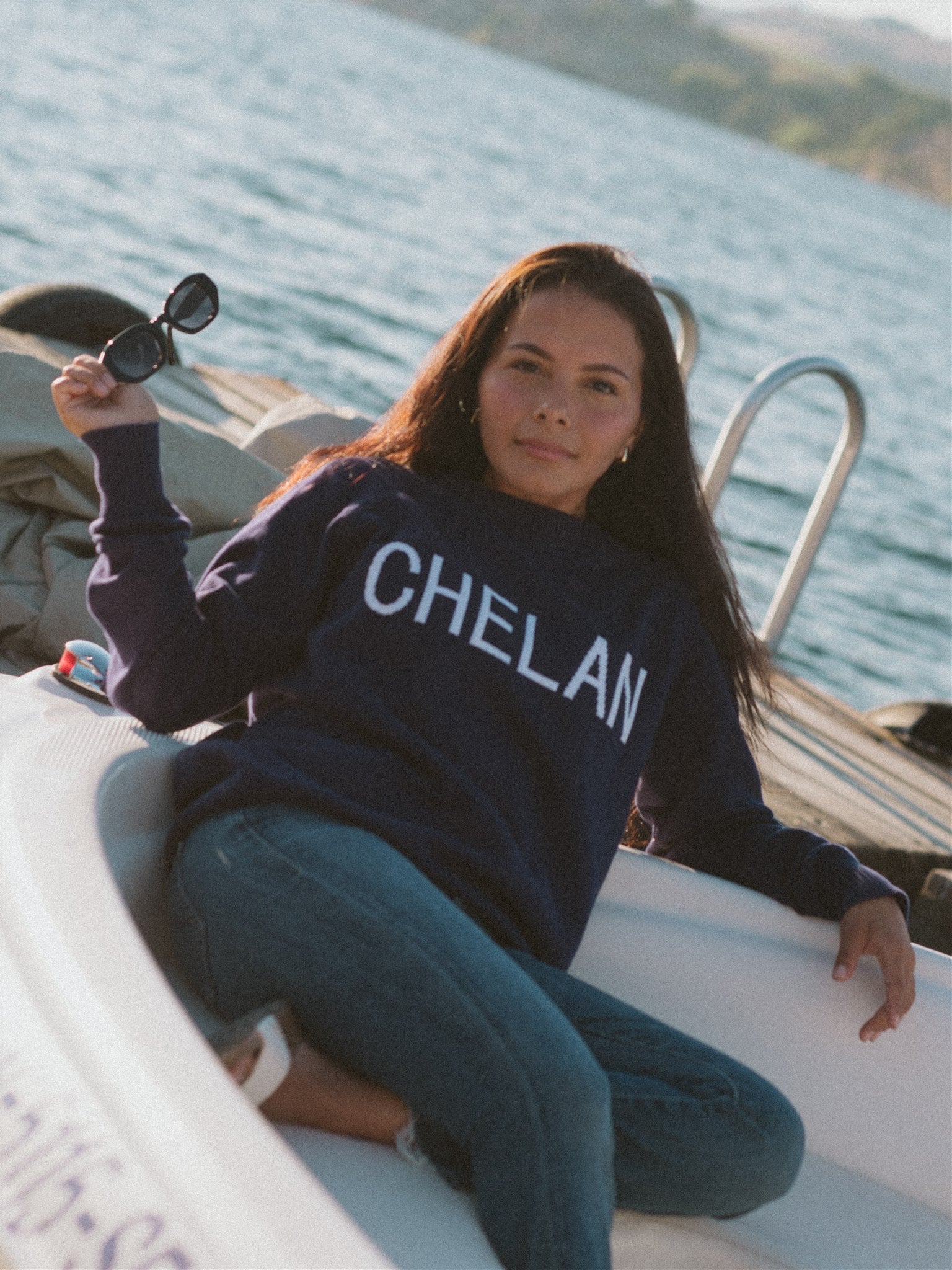 Chelan Boat Sweater | Navy