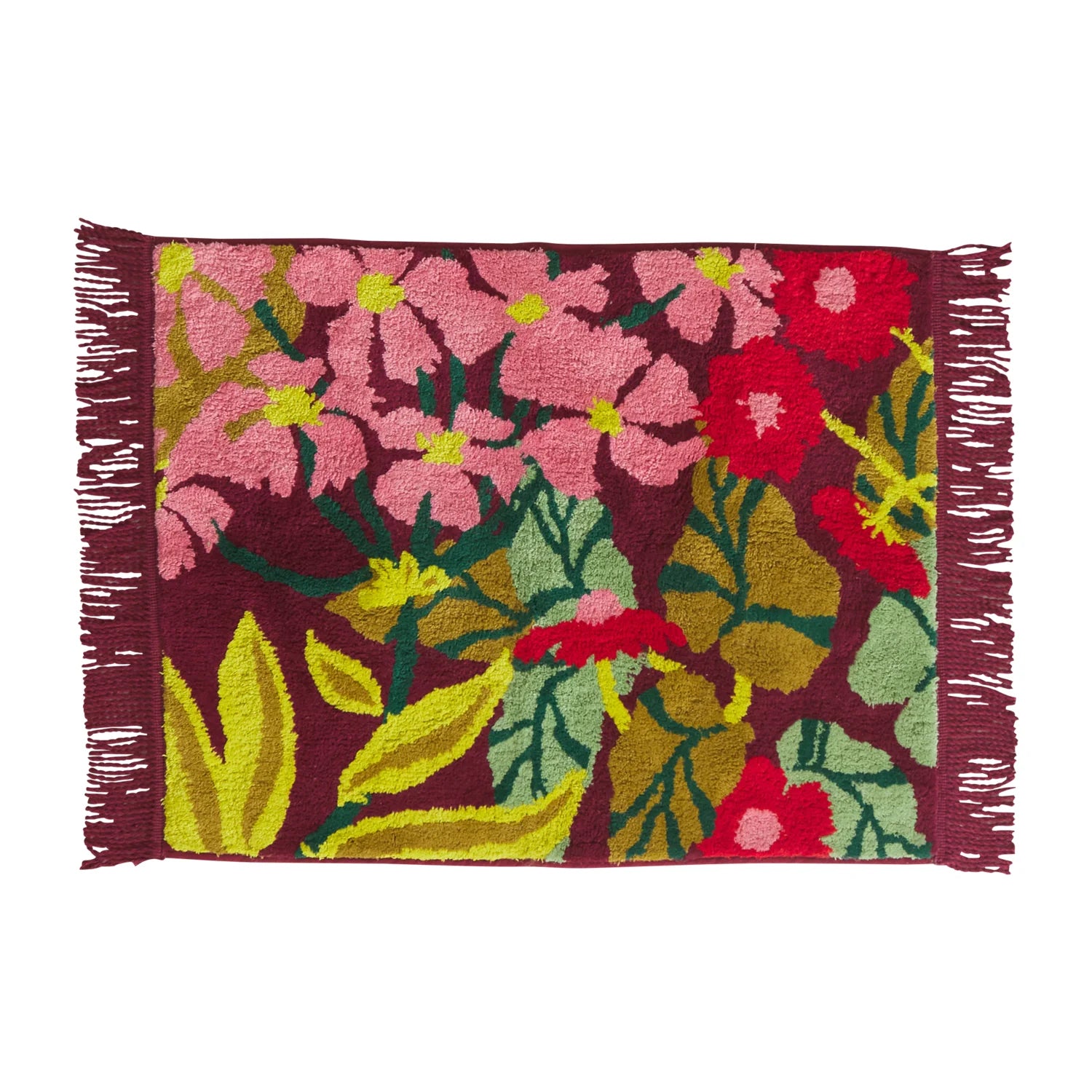 Genevieve Bath Mat | Mahogany