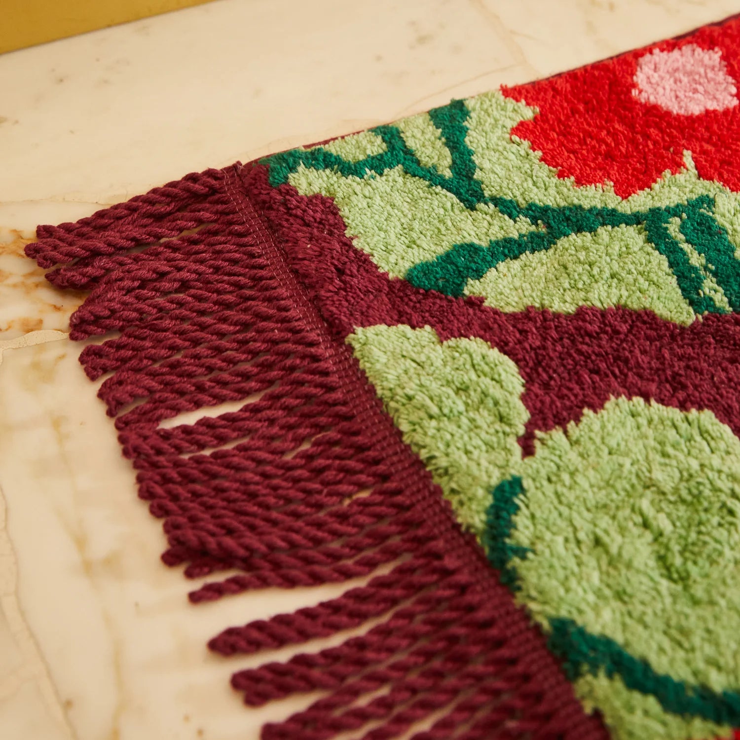 Genevieve Bath Mat | Mahogany