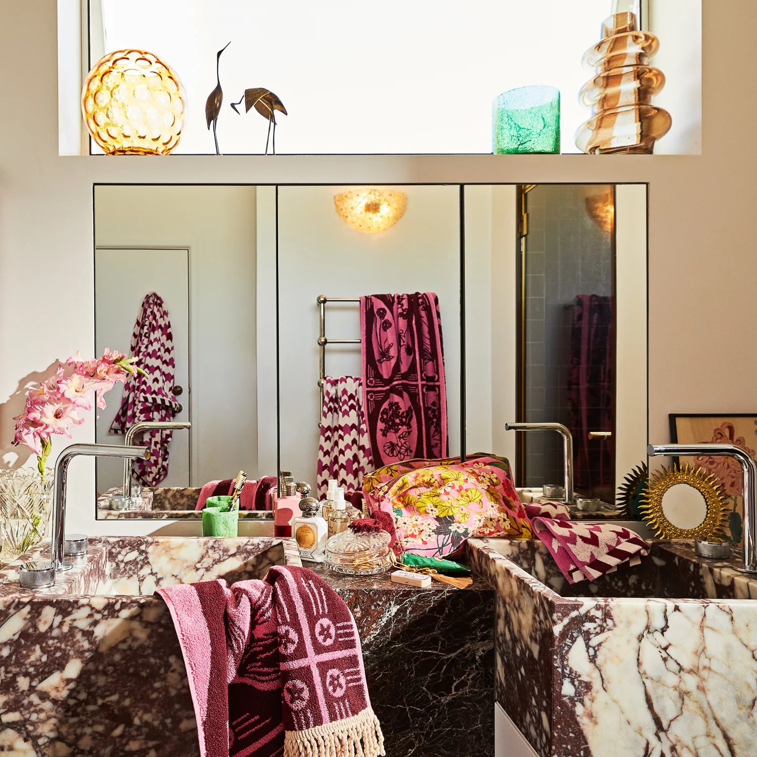Gigi Beach Towel | Cosmo Pink