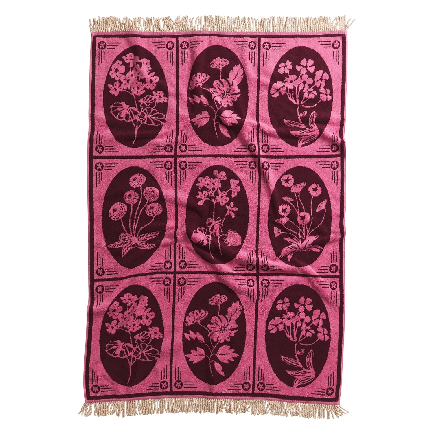 Gigi Beach Towel | Cosmo Pink