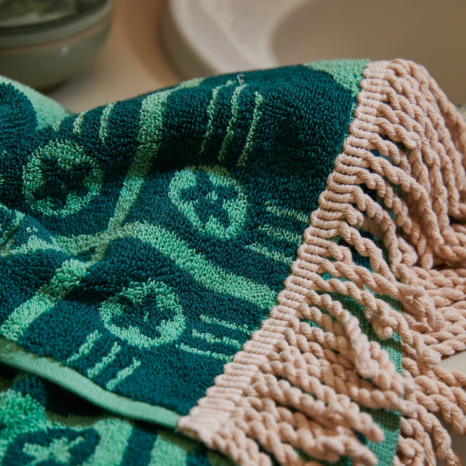Gigi Beach Towel | Emerald