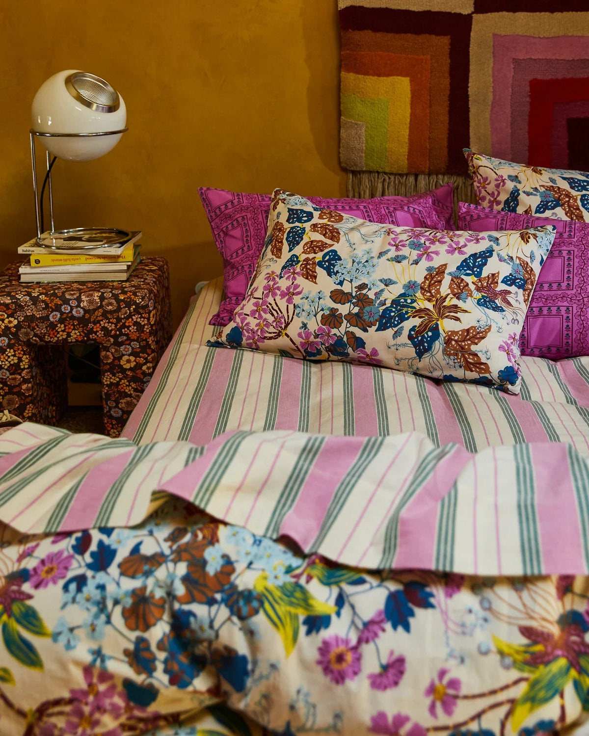 Genevieve Cotton Pillowcase Set | Almond