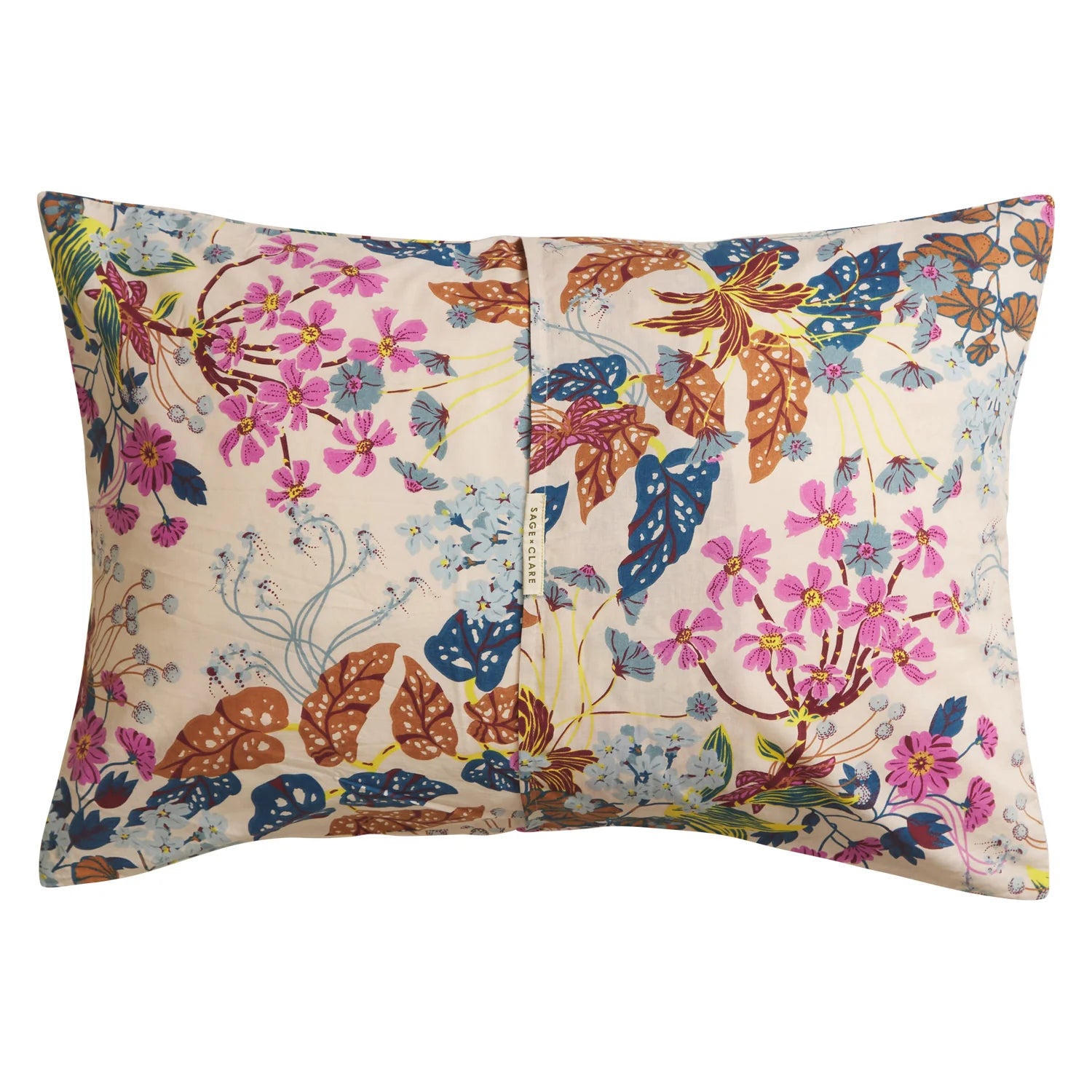 Genevieve Cotton Pillowcase Set | Almond