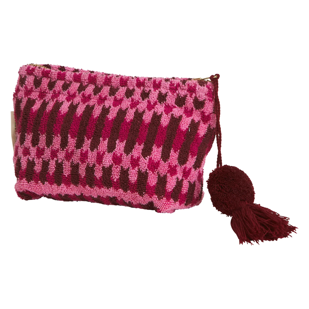 Arlette Terry Pouch | Cosmo Pink