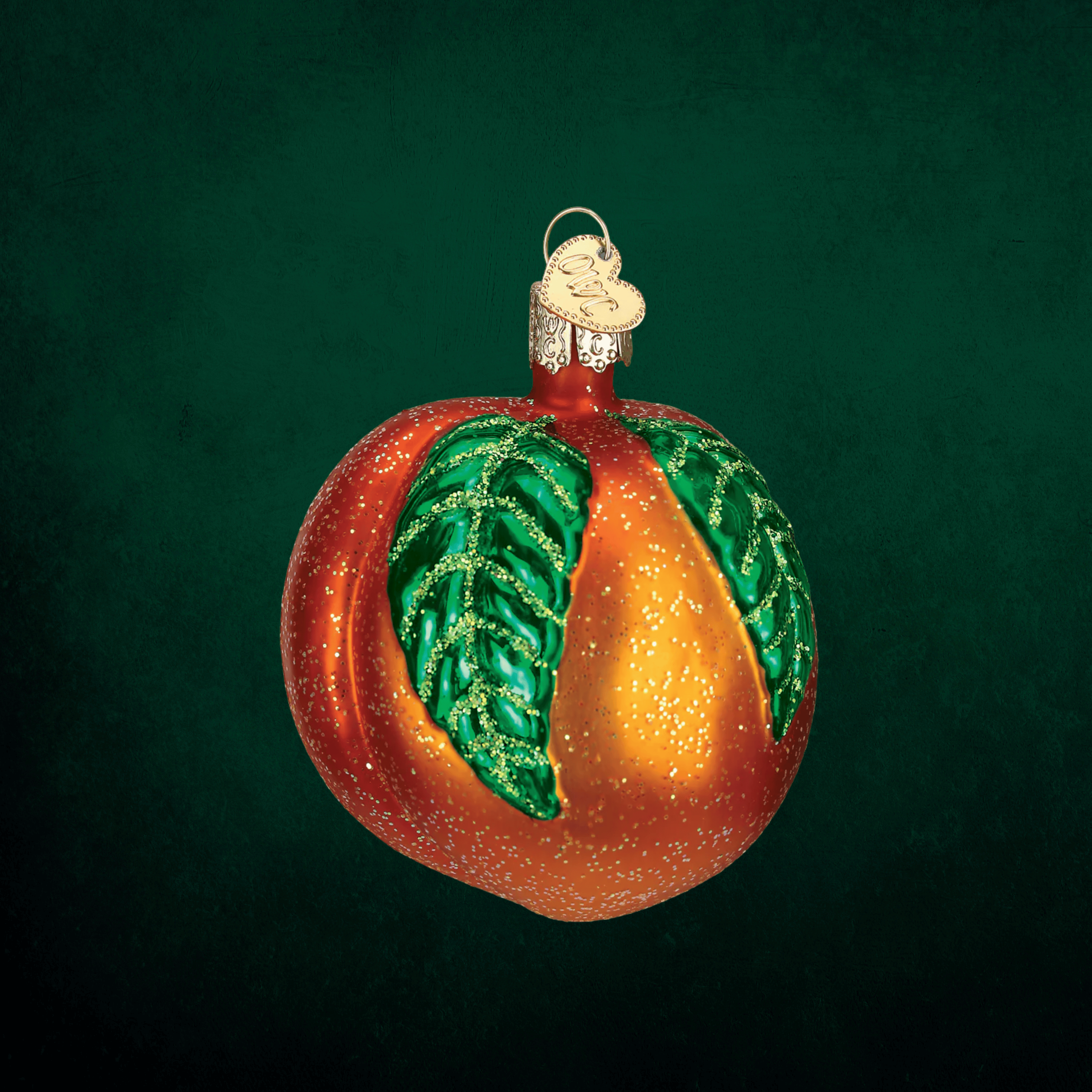 Peach Ornament