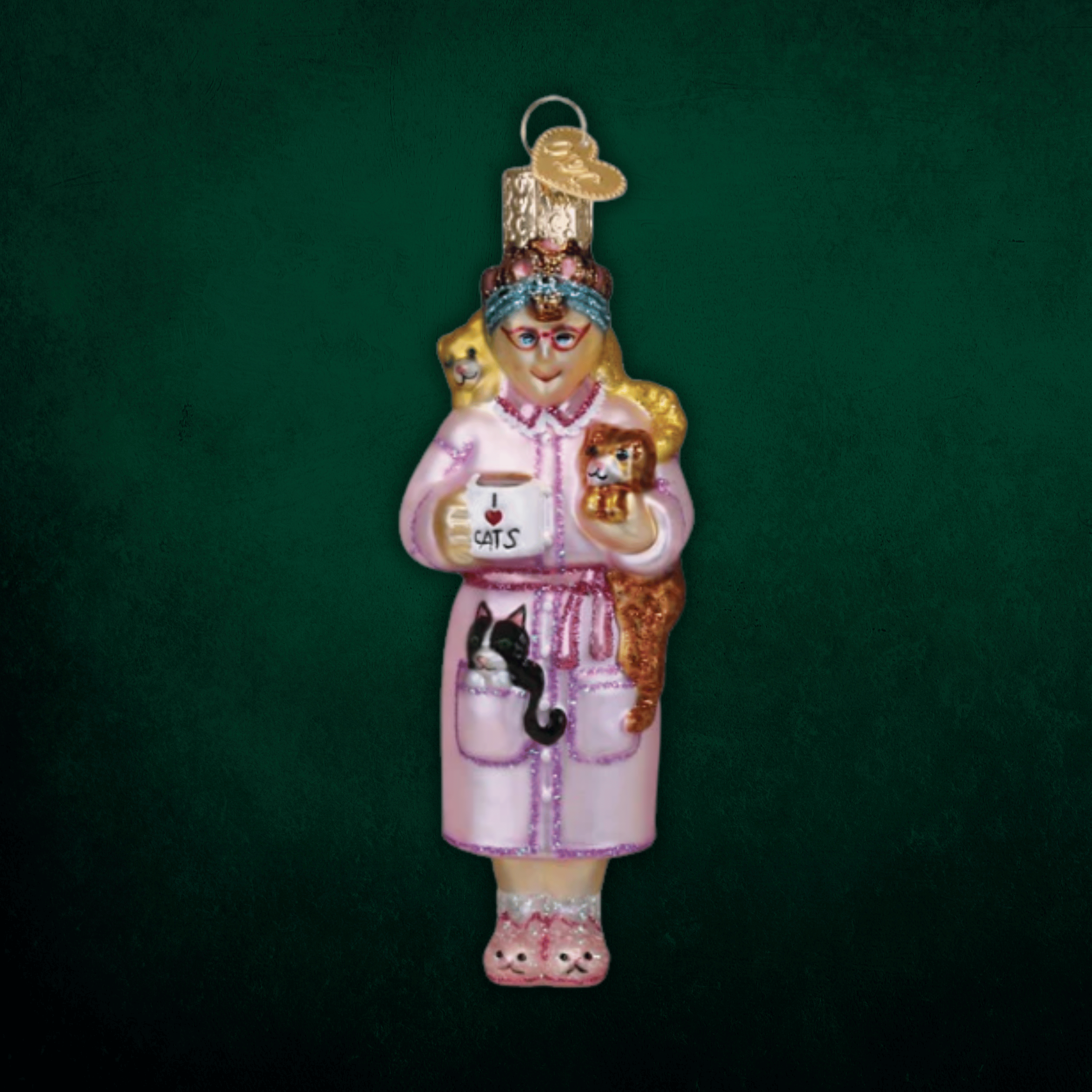 Cat Lady Ornament