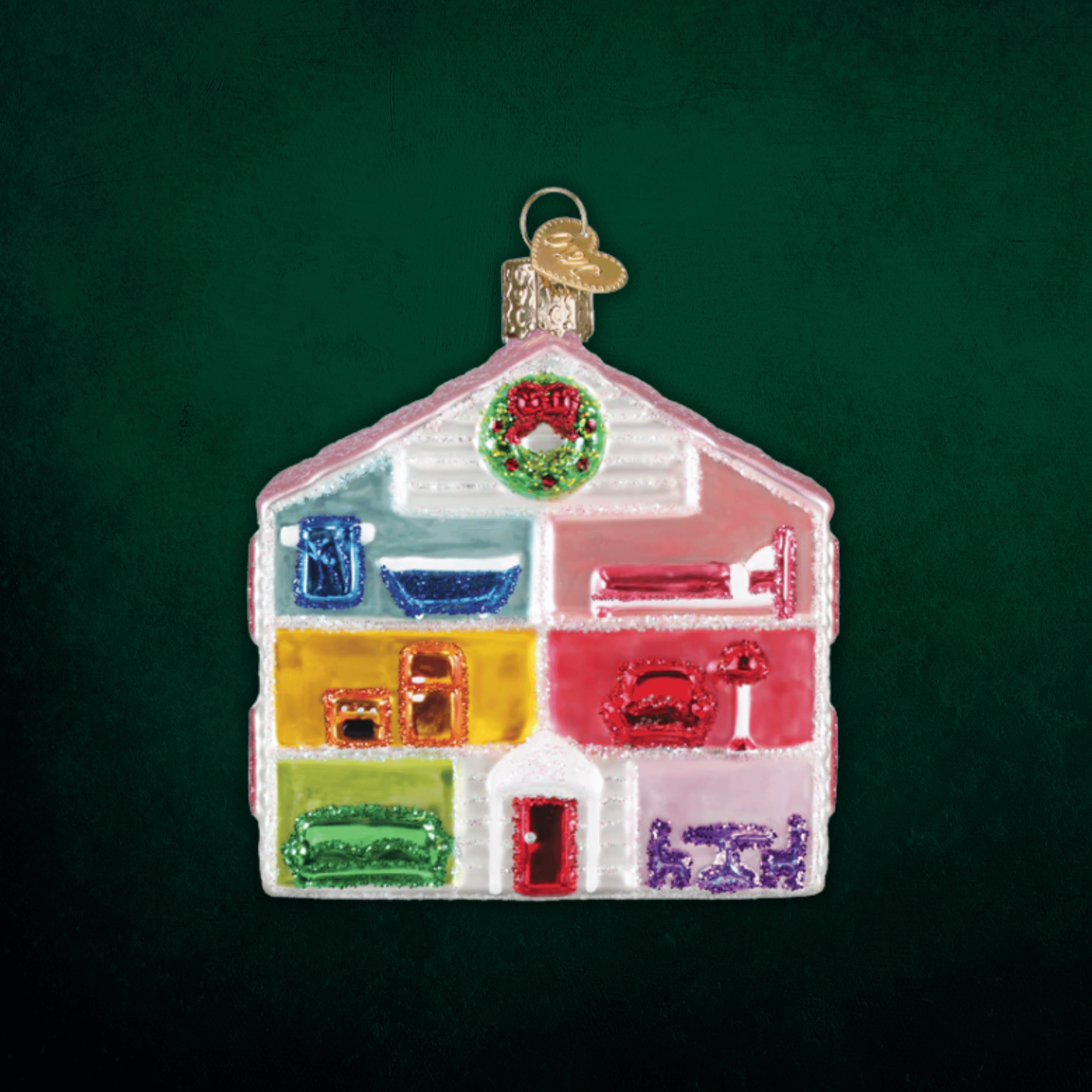Lovely Doll House Ornament