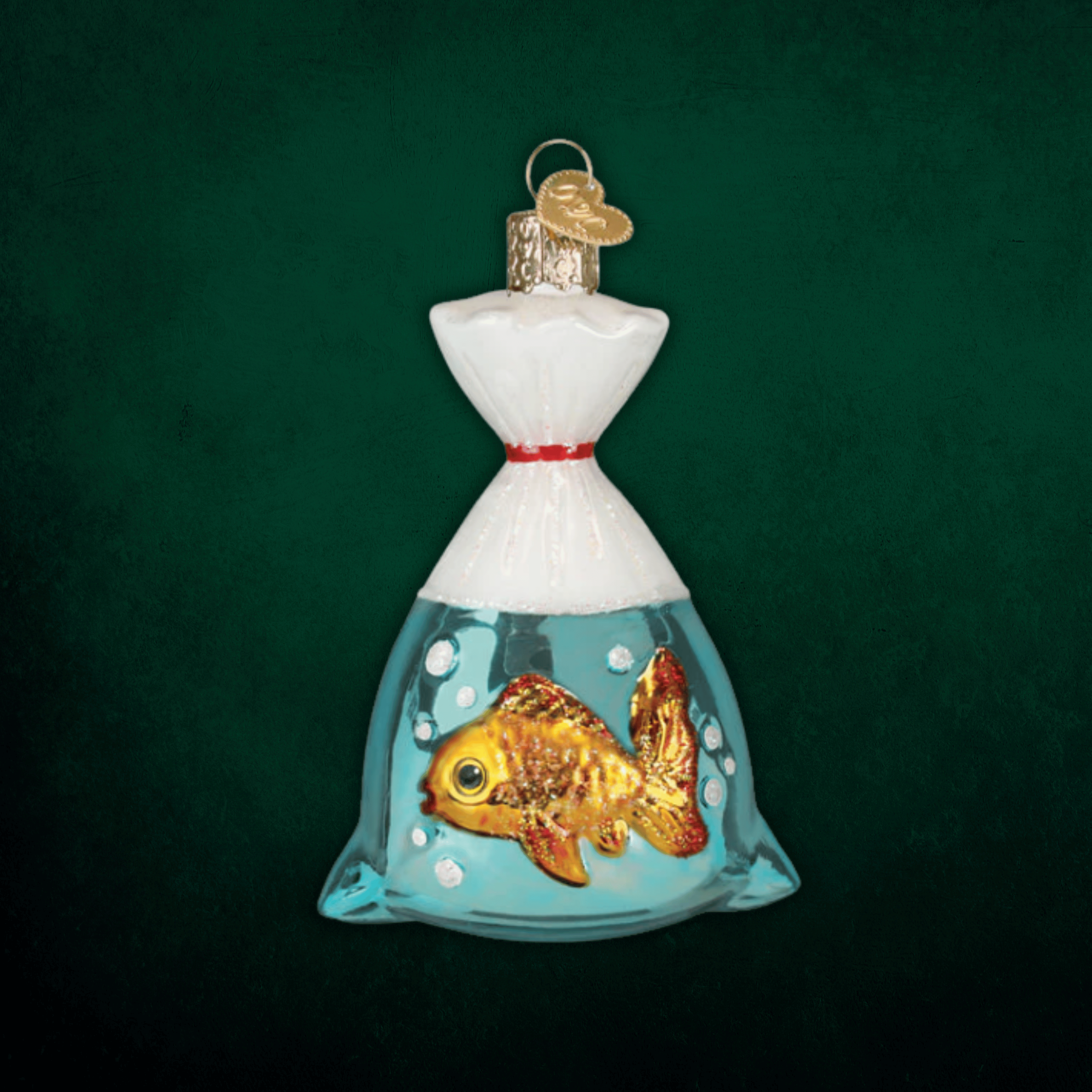 Goldfish In A Bag Ornament