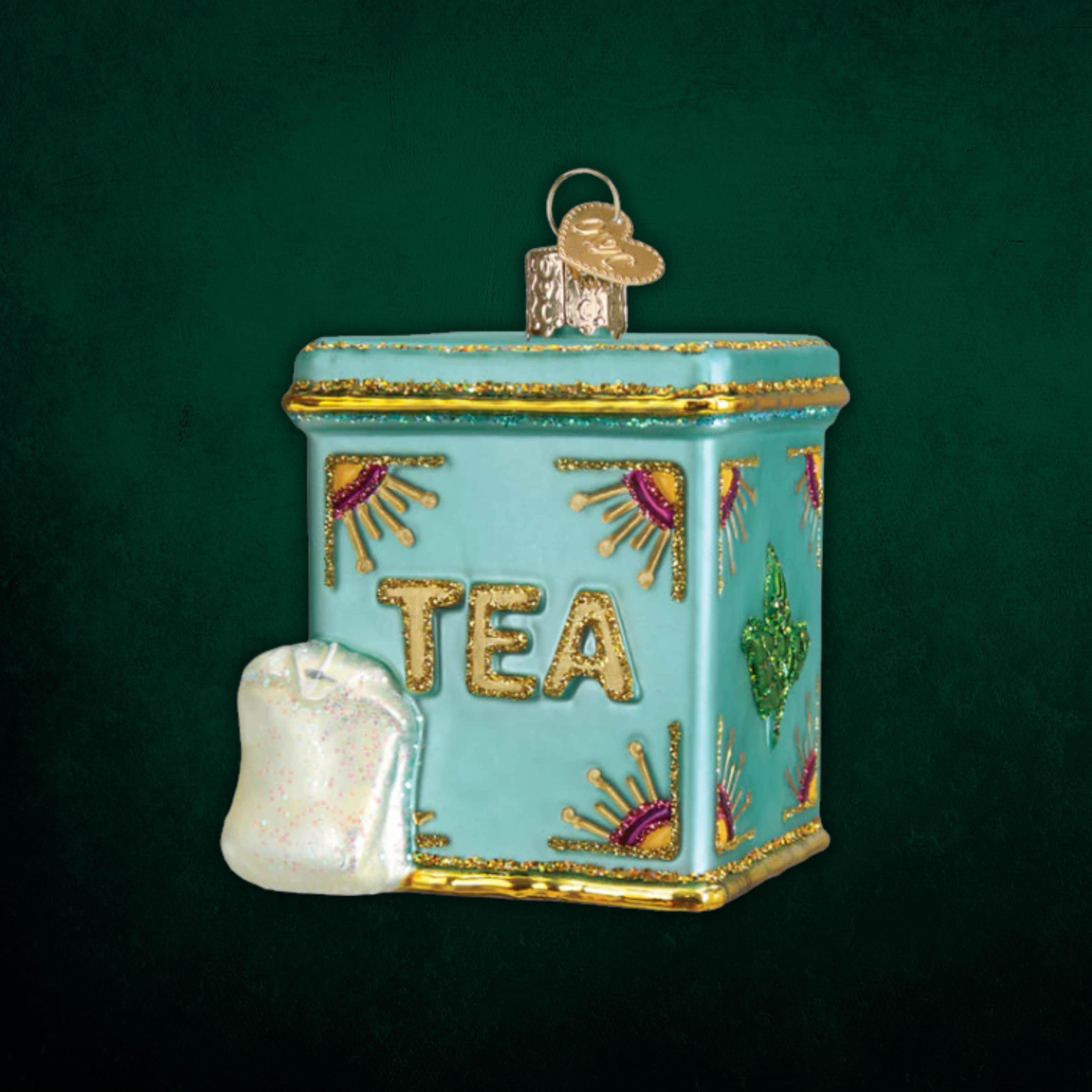 Tea Tin Ornament