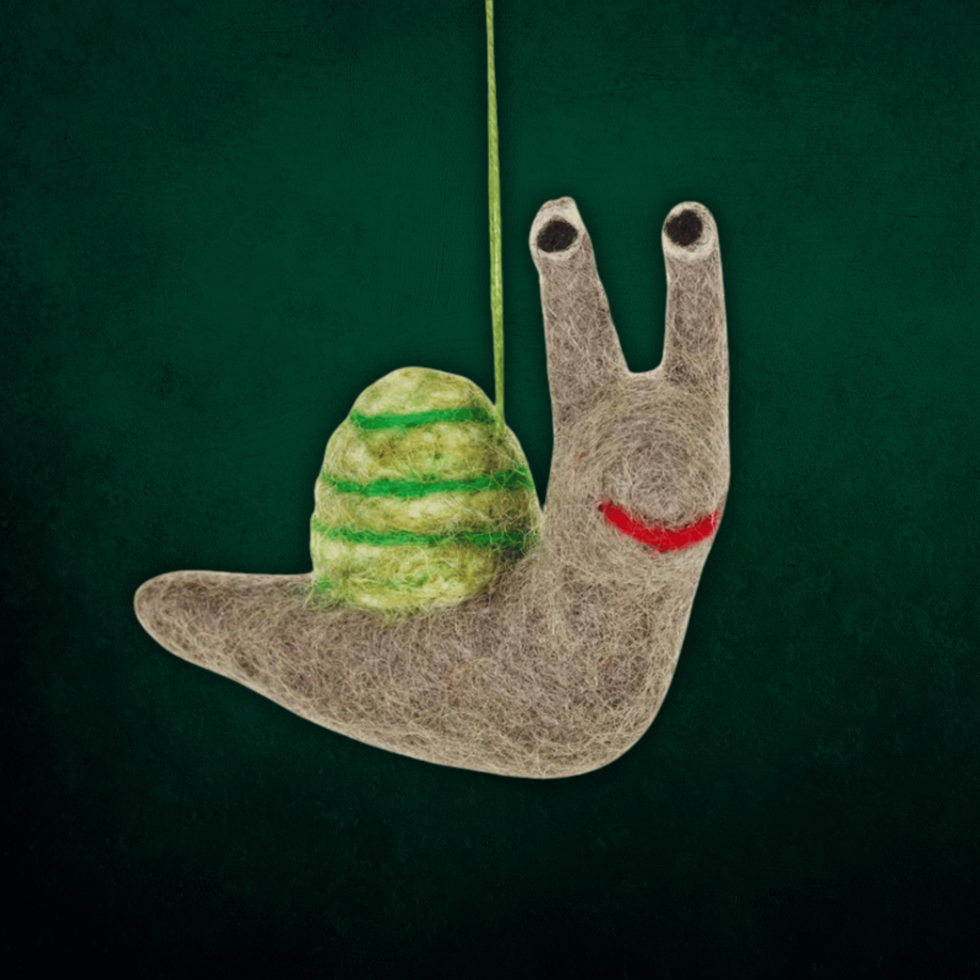 Shelby the Snail Ornament