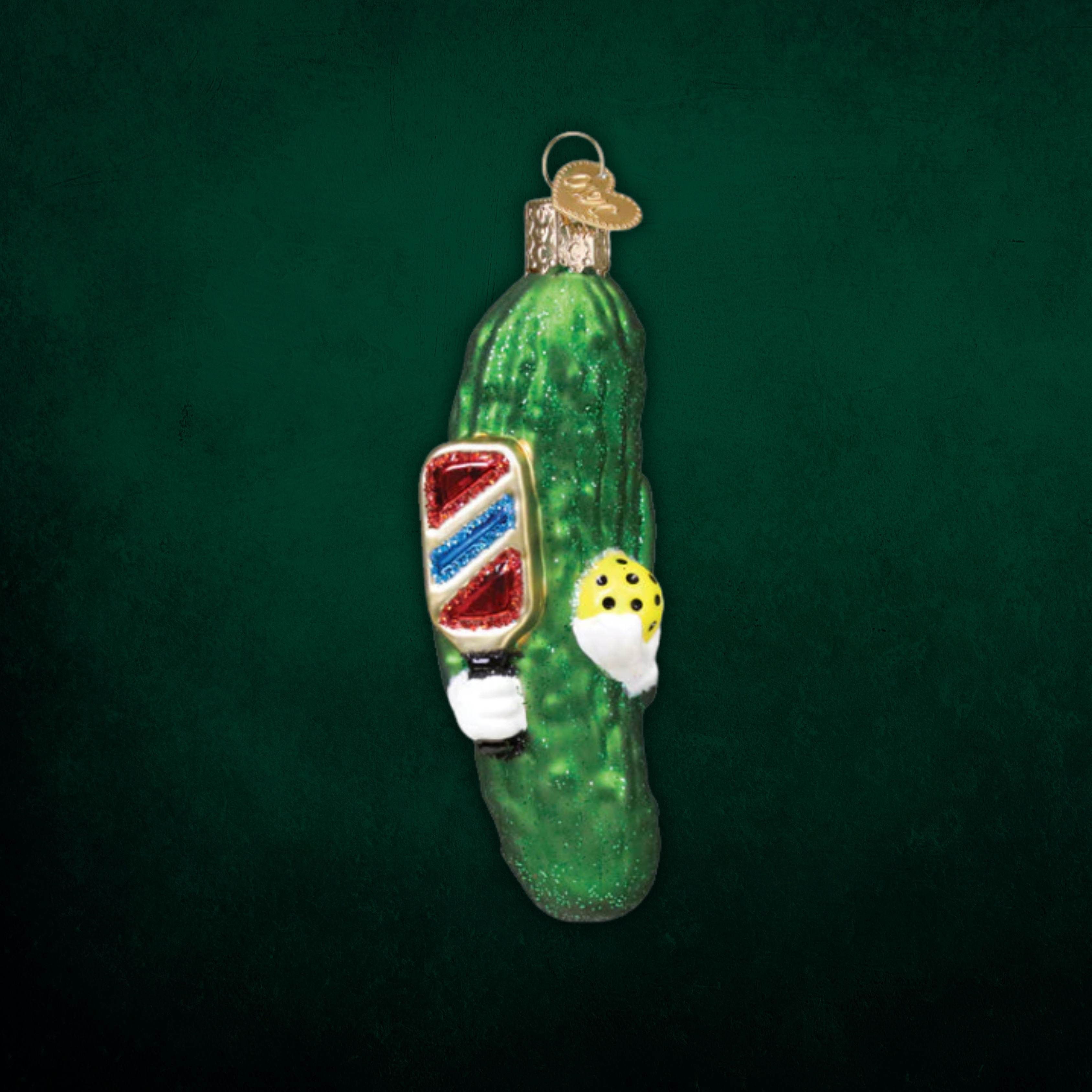 Pickleball Pickle Ornament