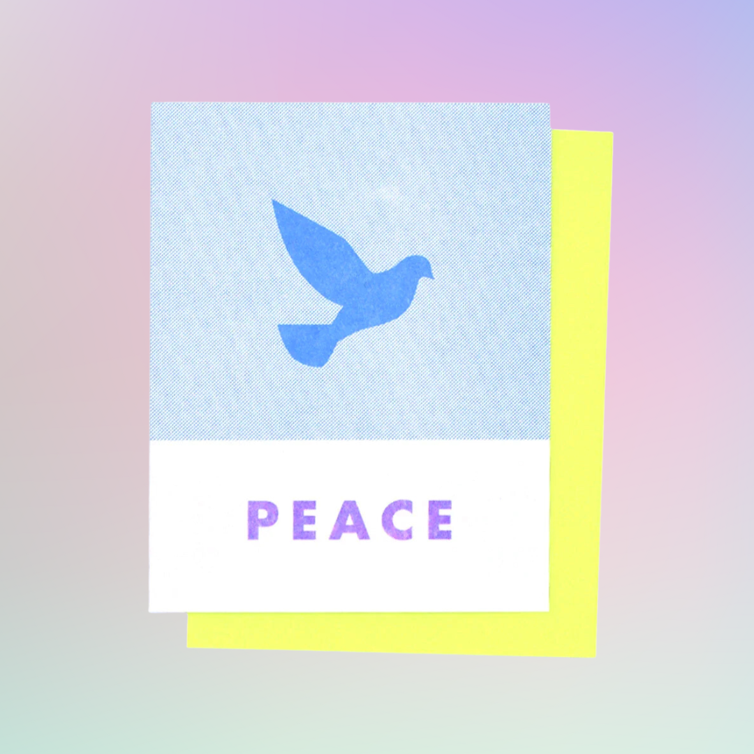 Peace Holiday Greeting Card