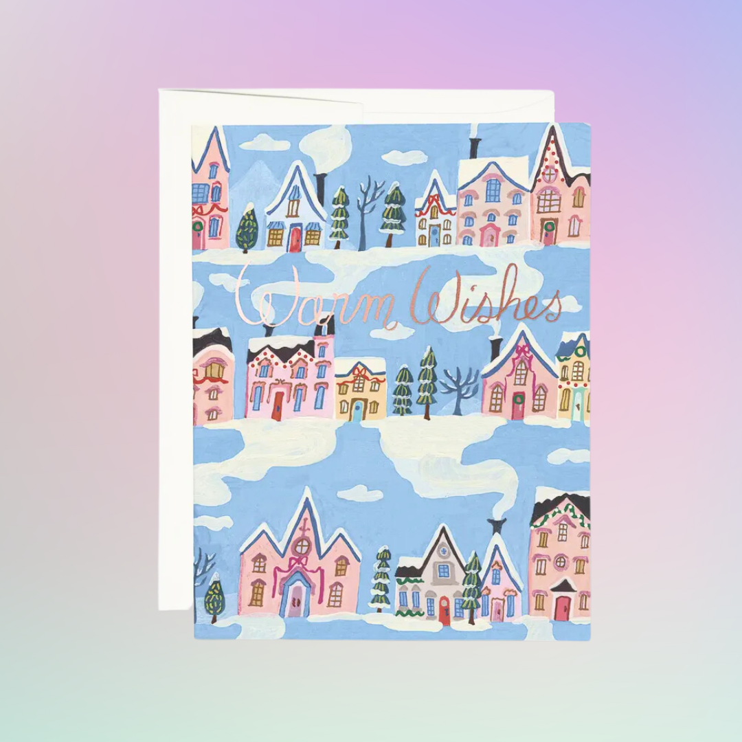 Little Pink Houses Card
