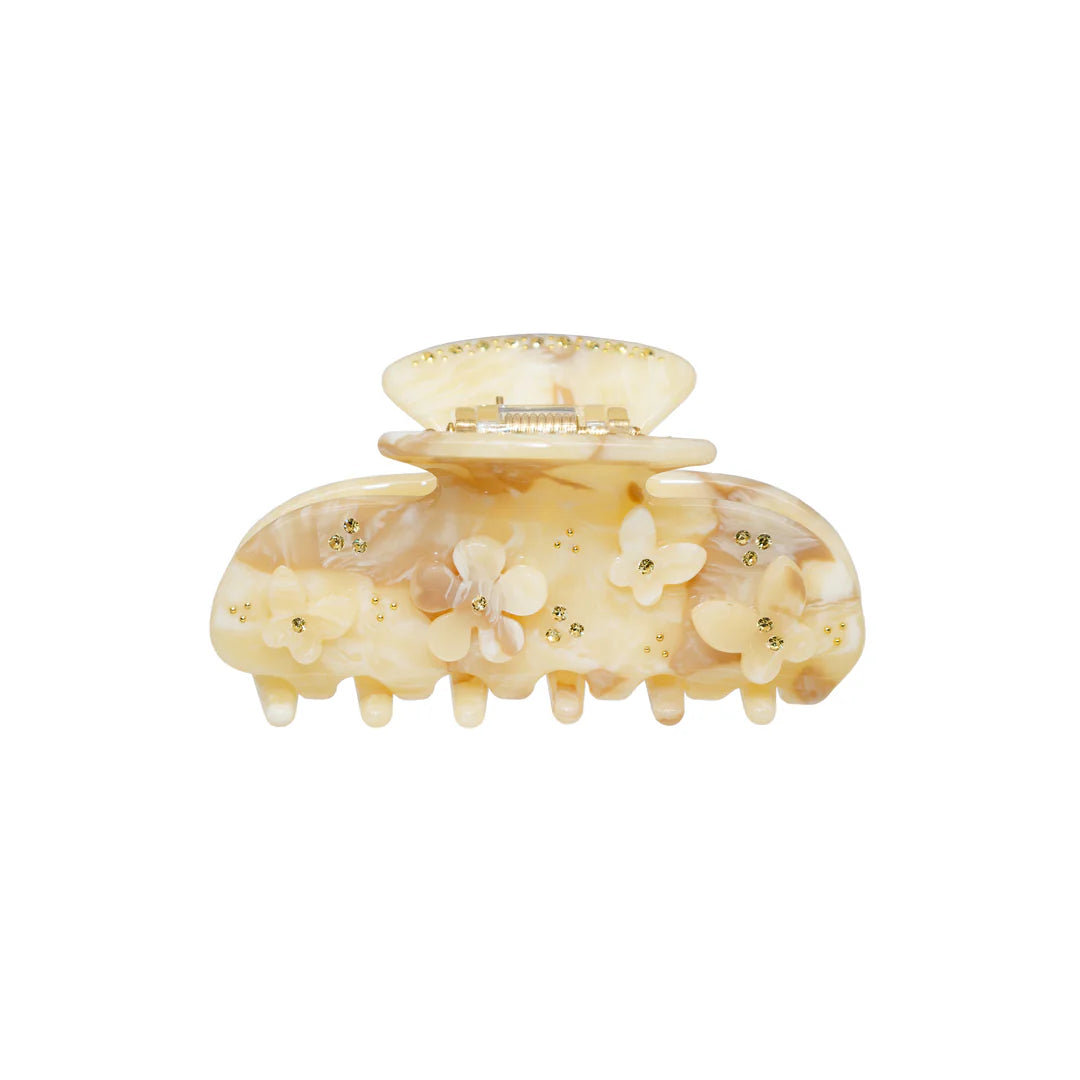 Sweetheart Claw Clip in Chantilly Angel Food