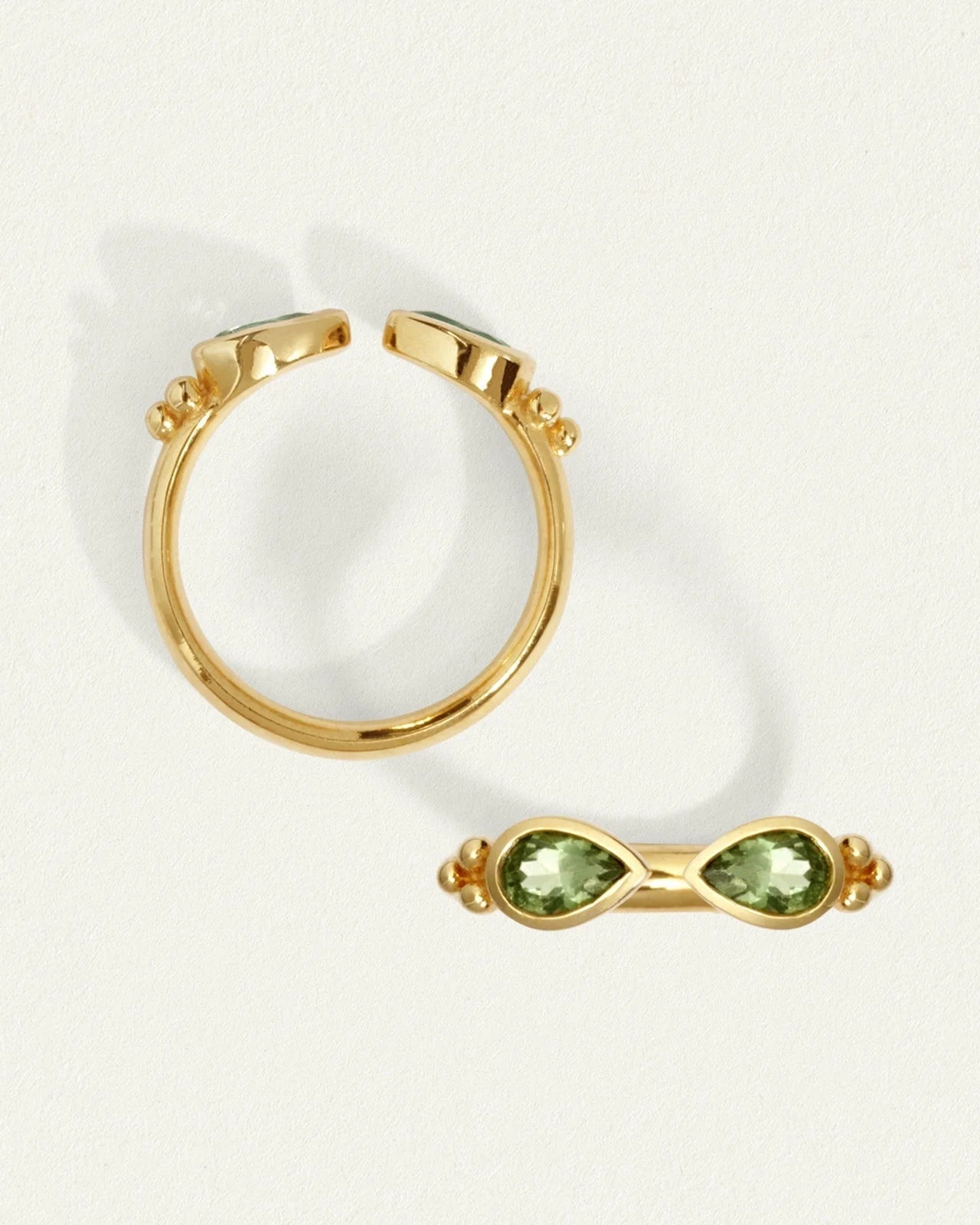 Sarra Ring | Apatite & Gold