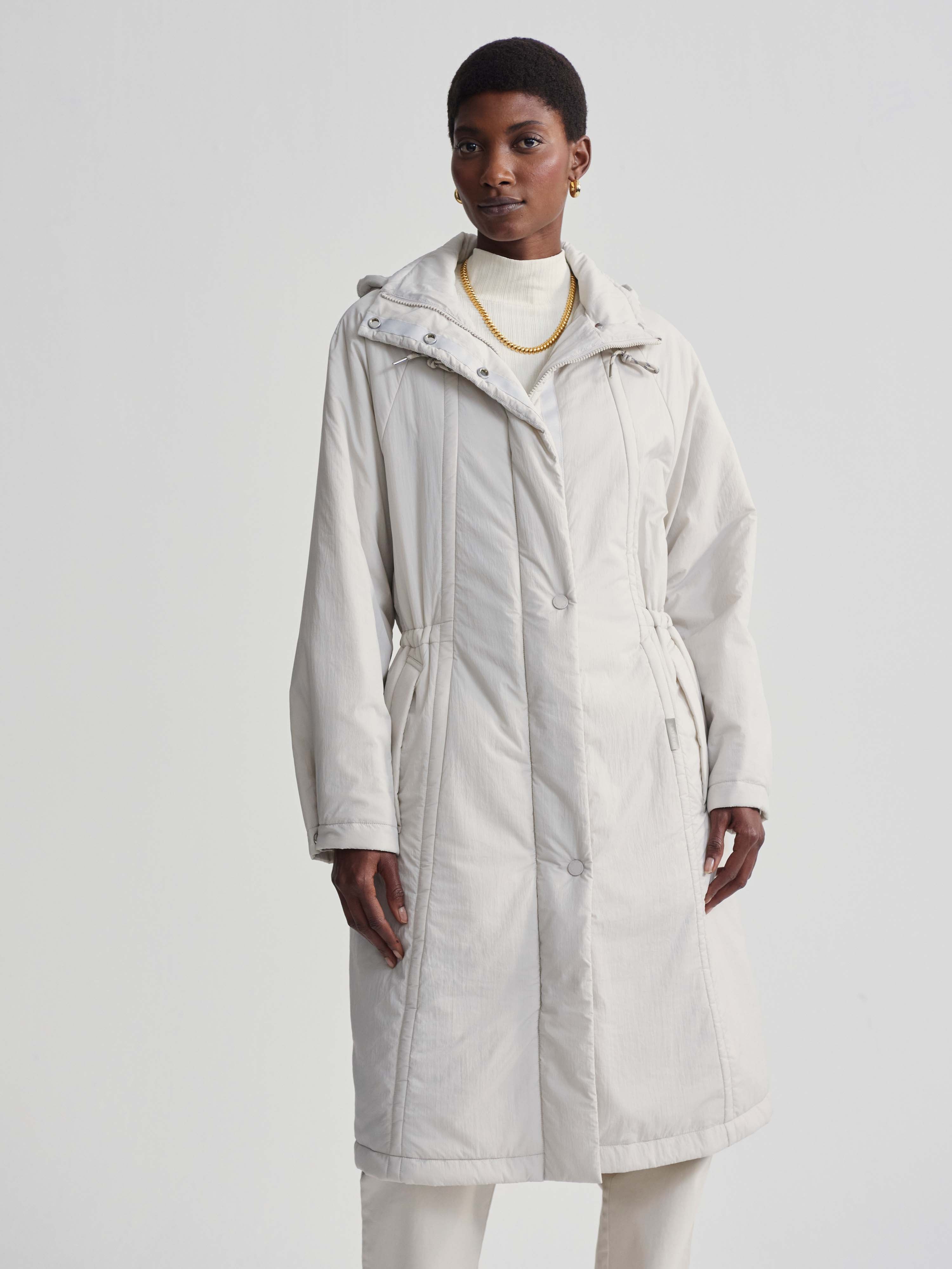 Elle Light Padded Parka in Rainy Day