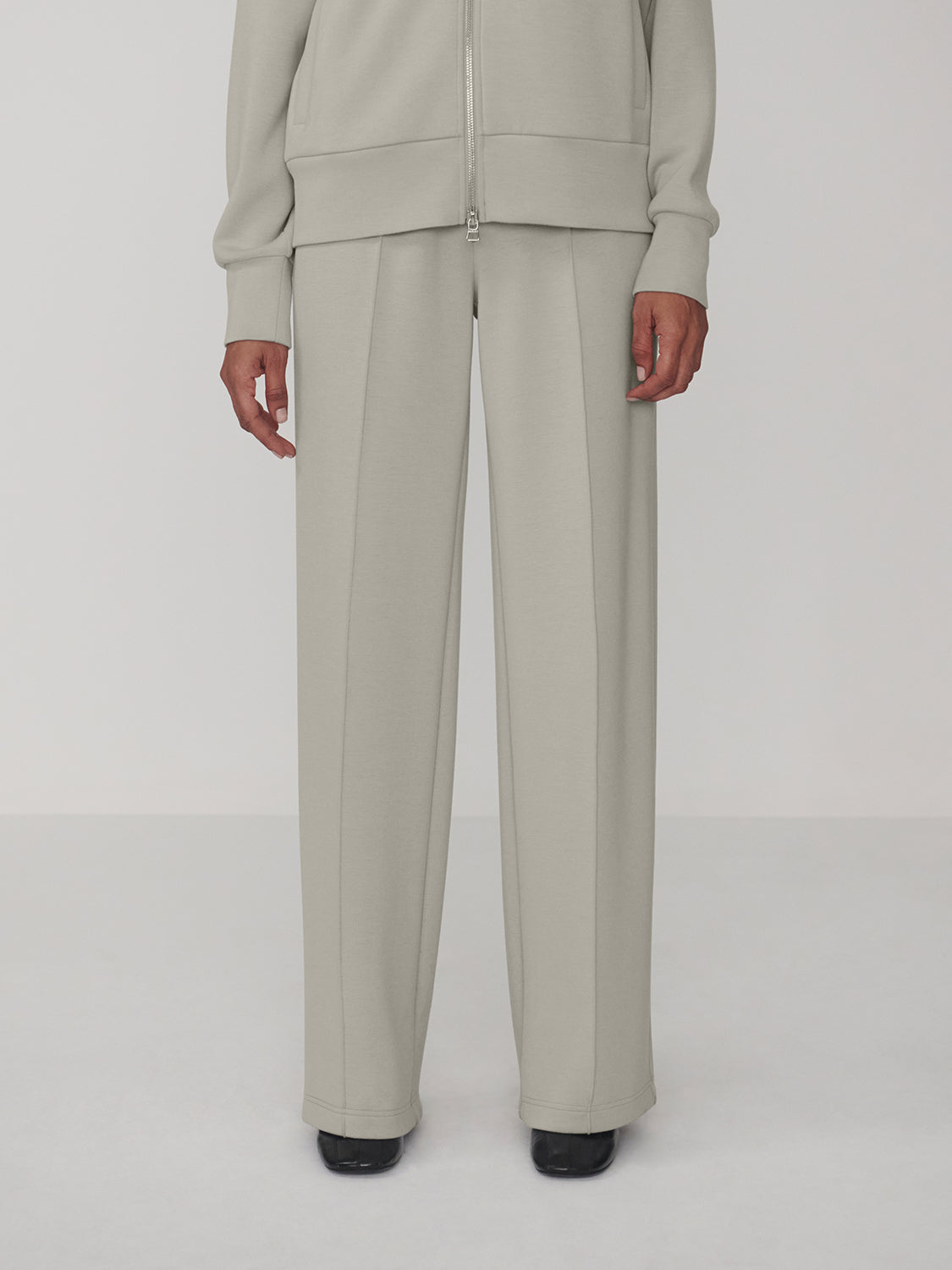 The Wide Leg Pant 28 | Blue Clay