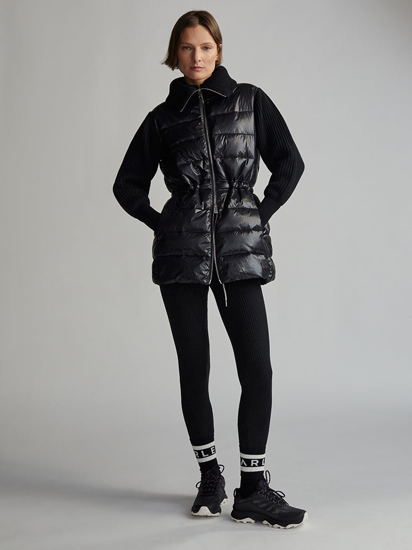Arlen Zip-Through Jacket in Black