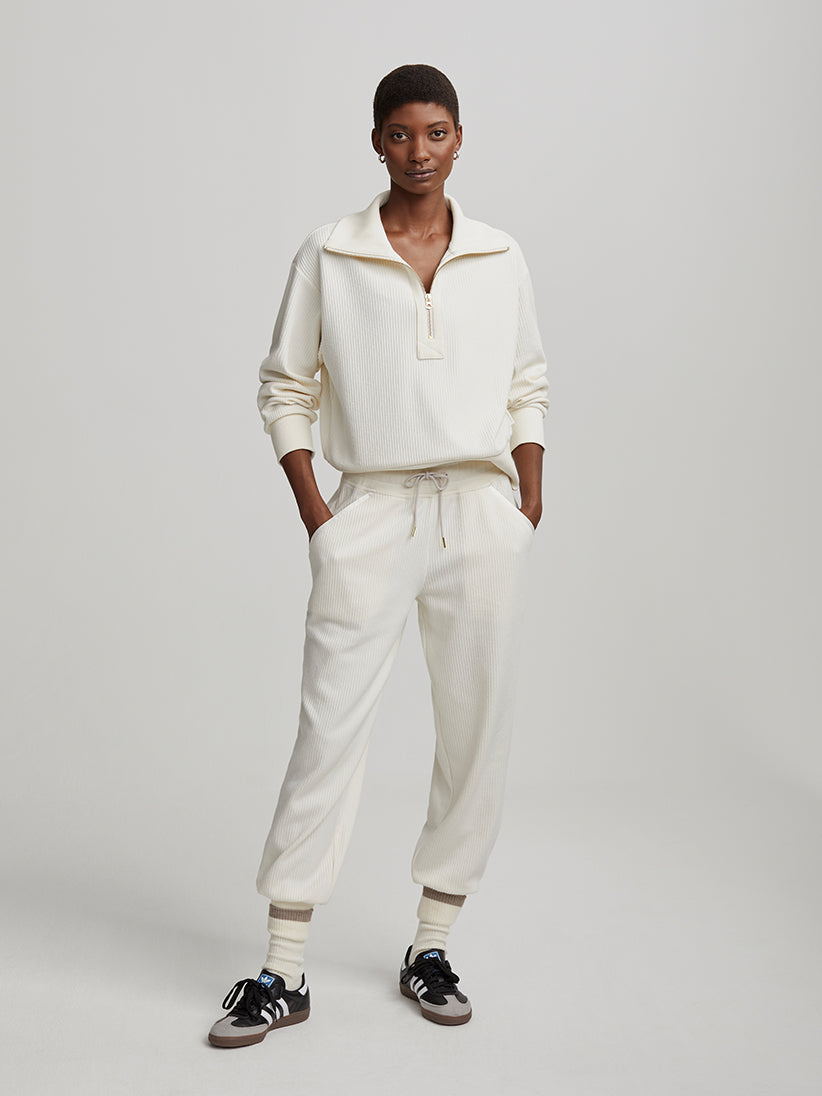 Ascot Sweatpant in Egret