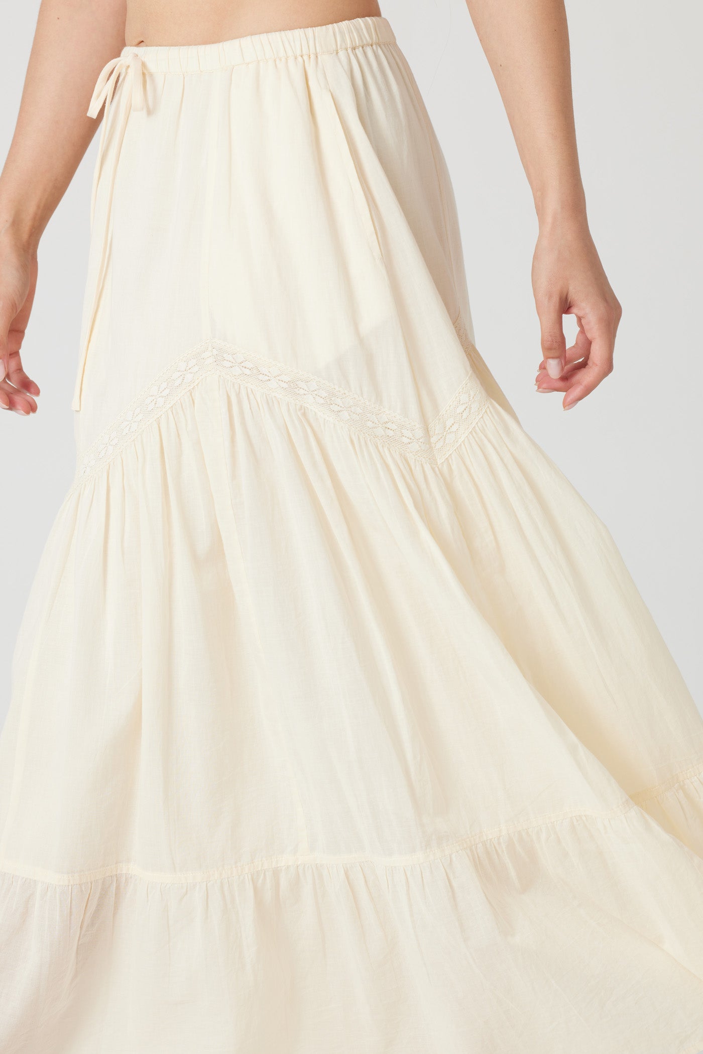 Via Lucia Skirt in Almond Bluff