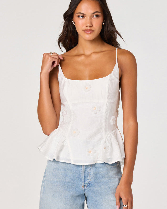 Kassidy Top | White