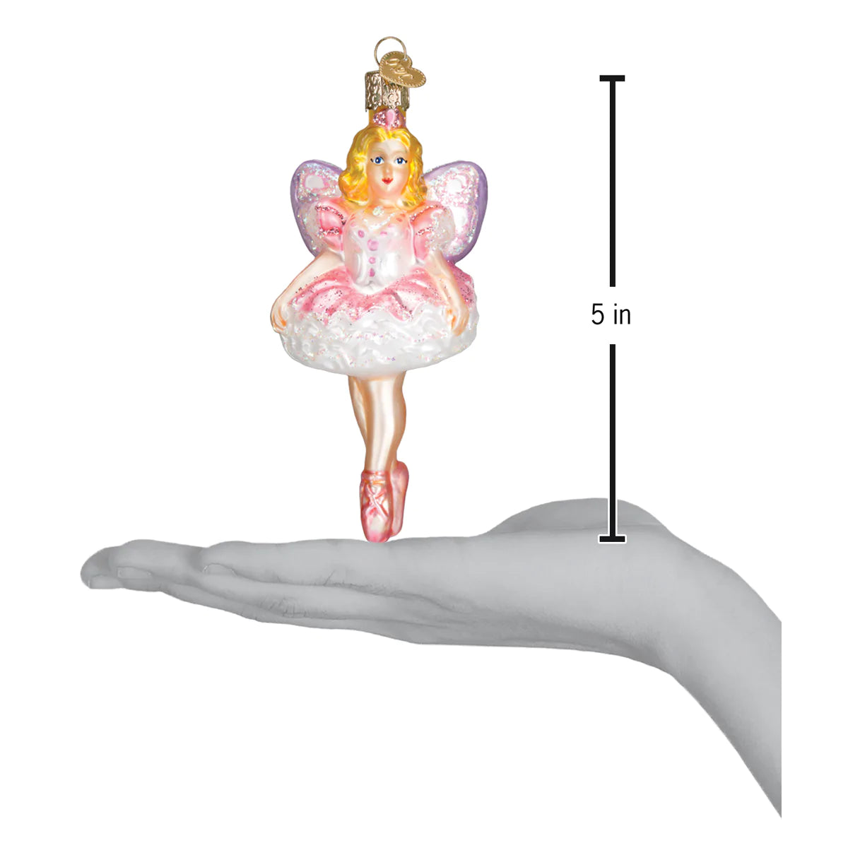 Sugar Plum Fairy Ballerina I love Ballet Pink Socks - Kids