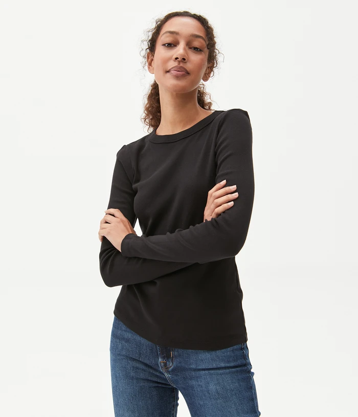Nori Long Sleeve Tee | Black