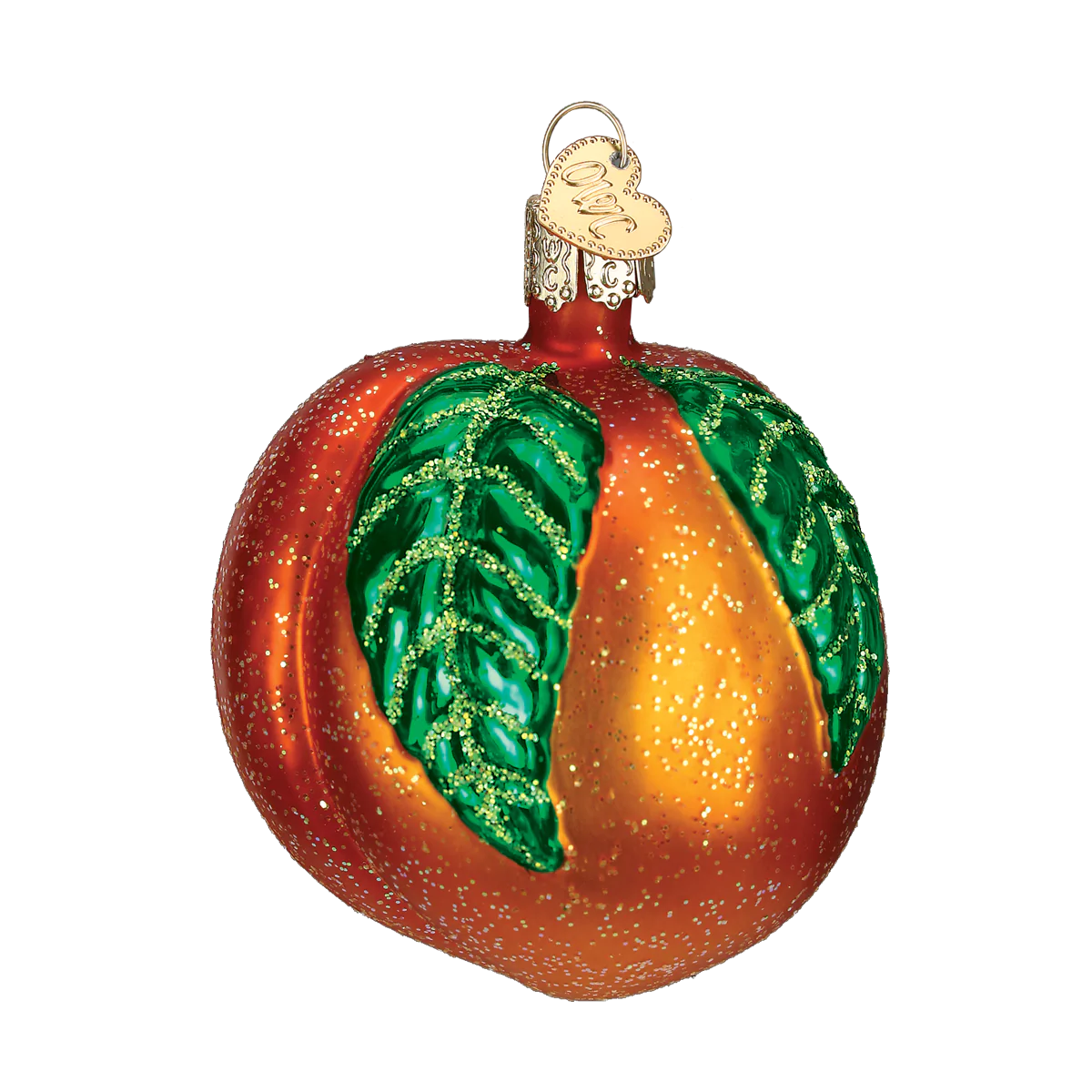 Peach Ornament