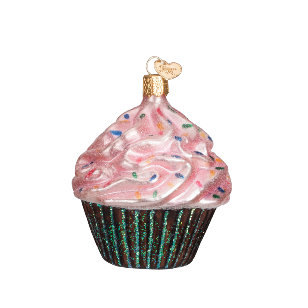 Pink Cupcake Ornament