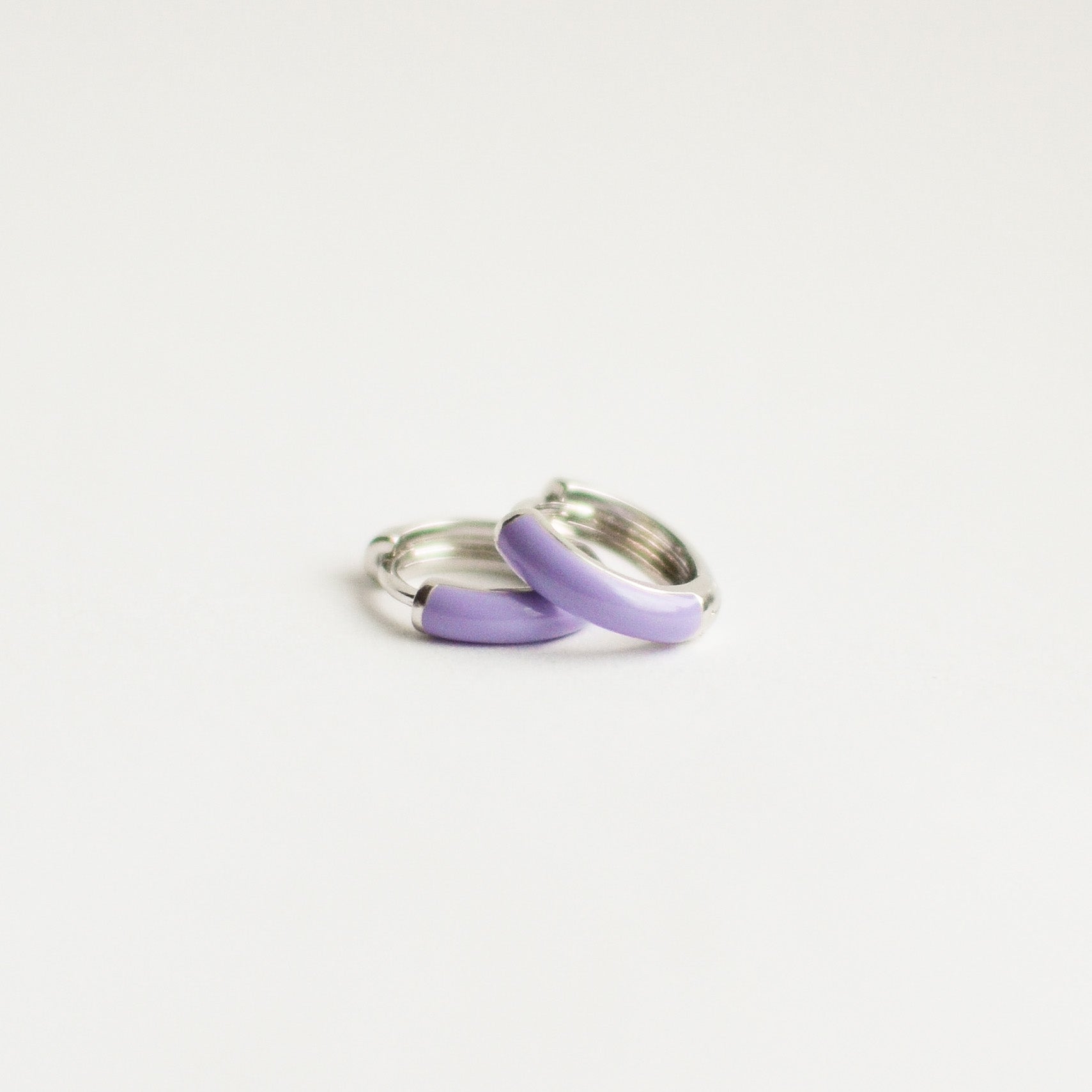 Penny Hoops | Lilac