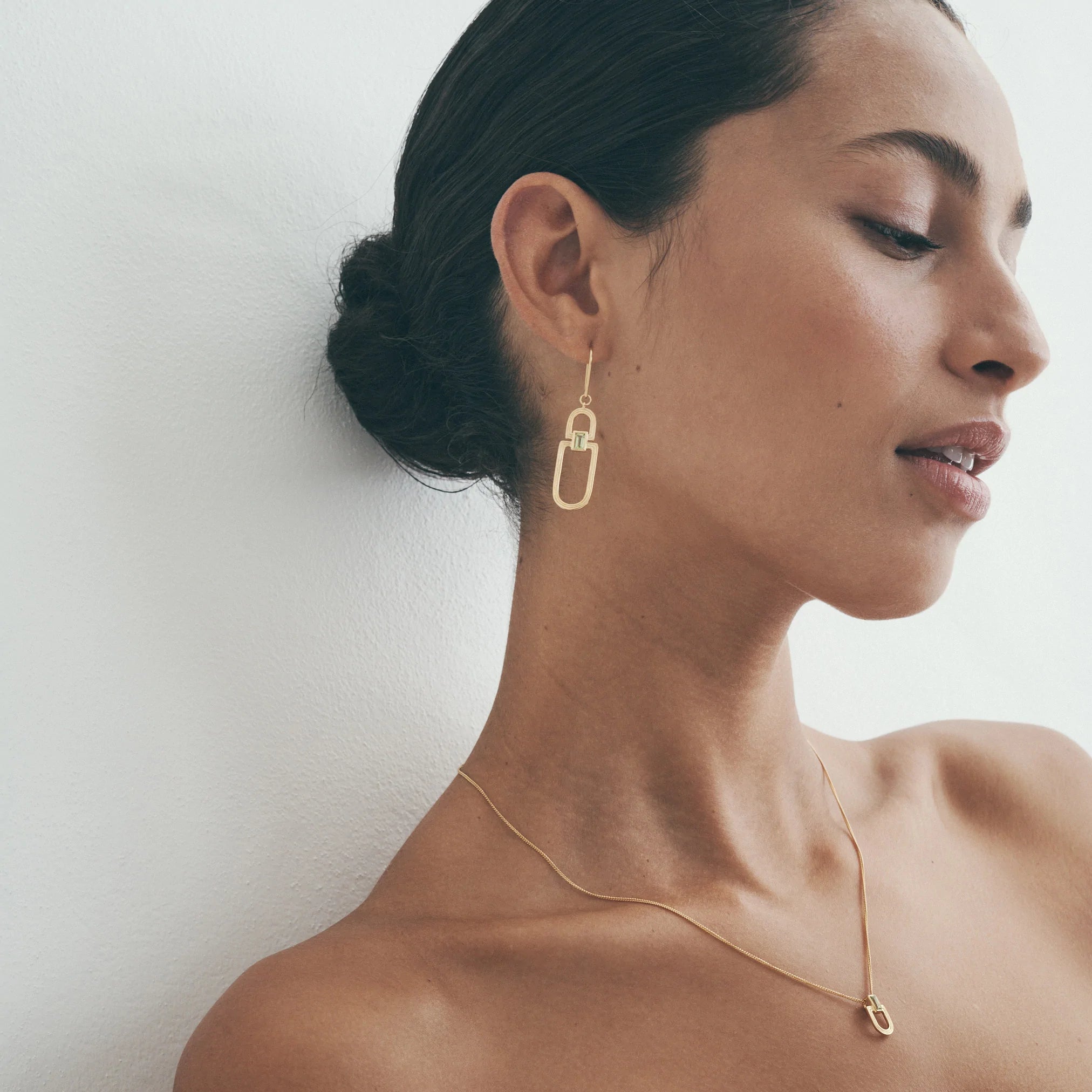 Vault Earrings | Gold