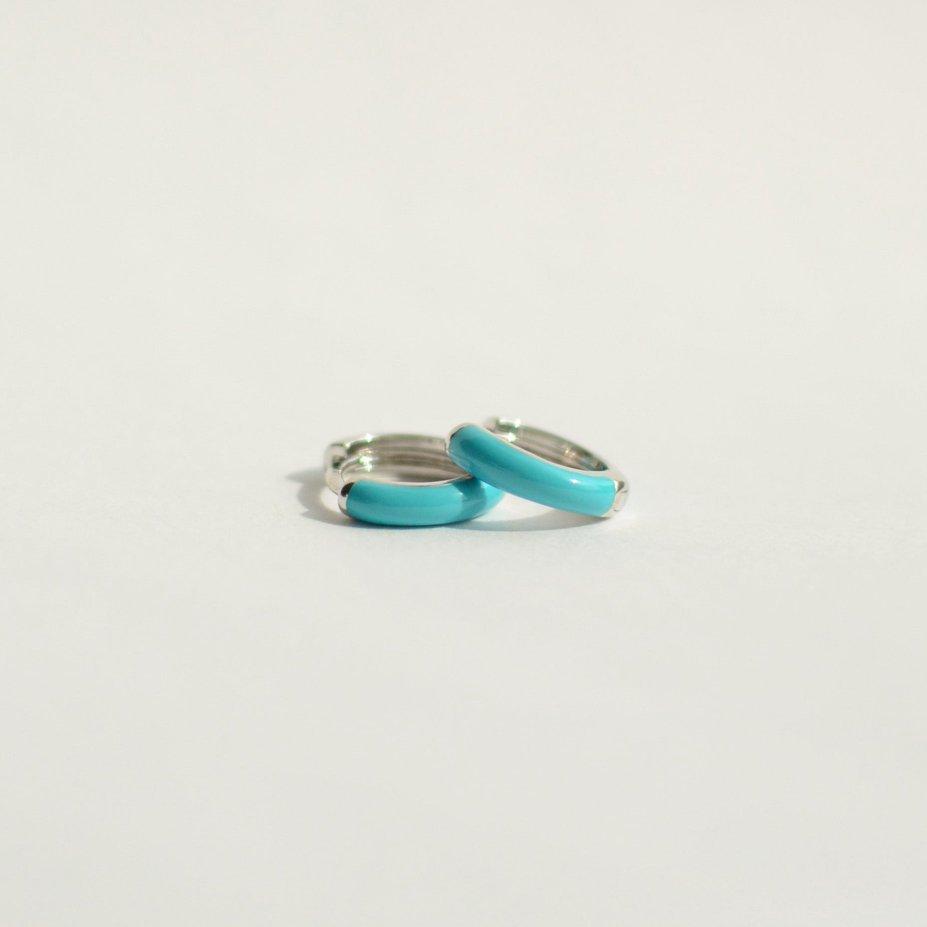 Penny Hoops | Aqua