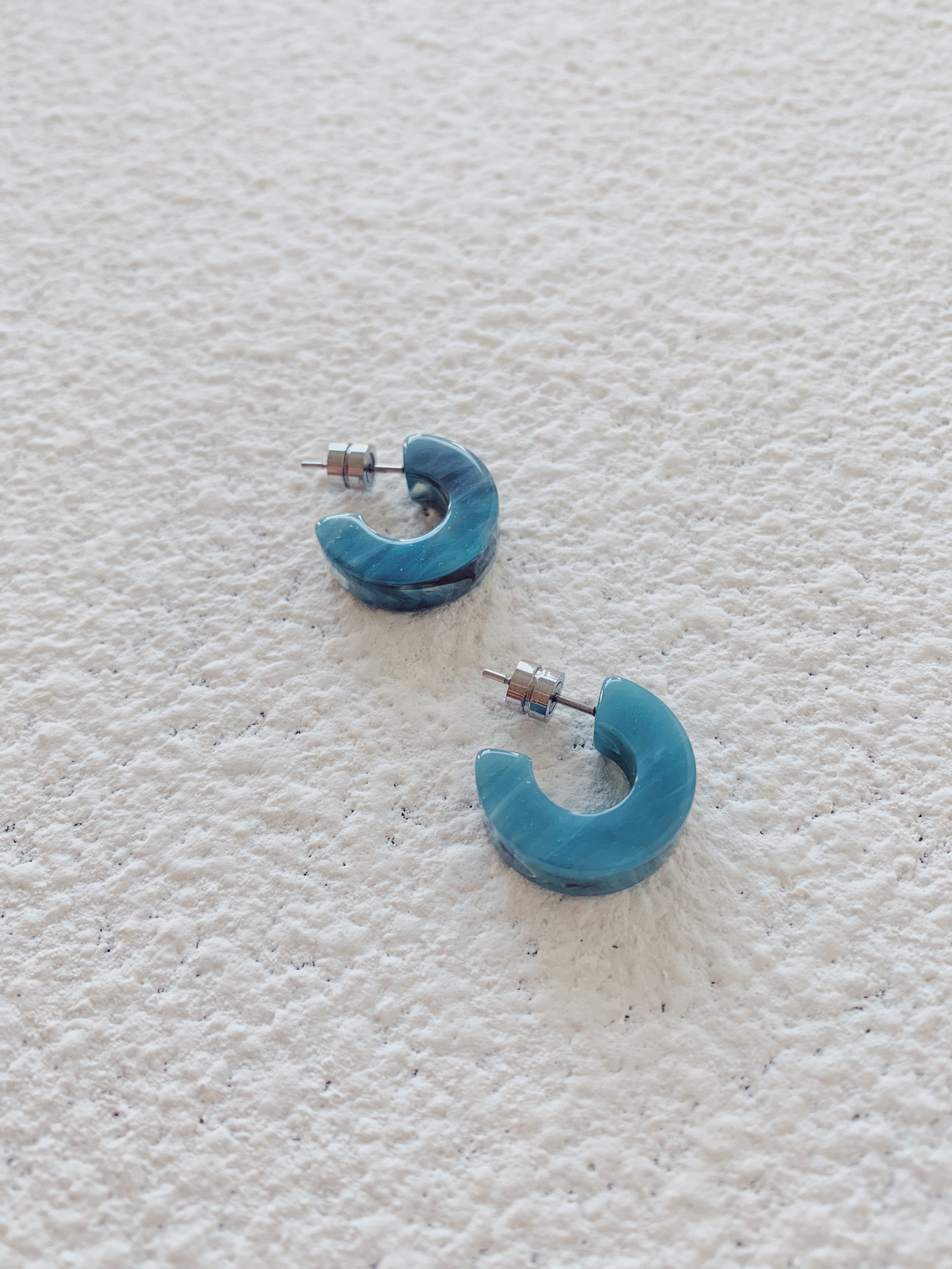 Muse Hoops in Jadeite Green
