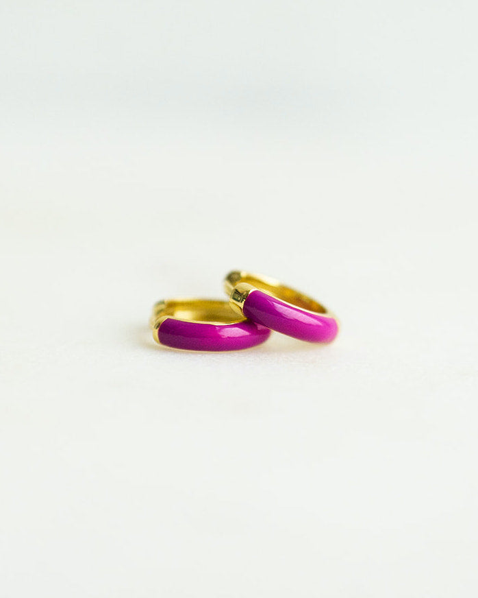Penny Hoops | Plum