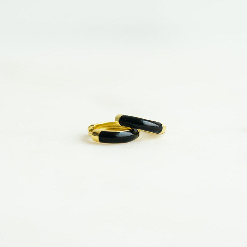 Penny Hoops | Black