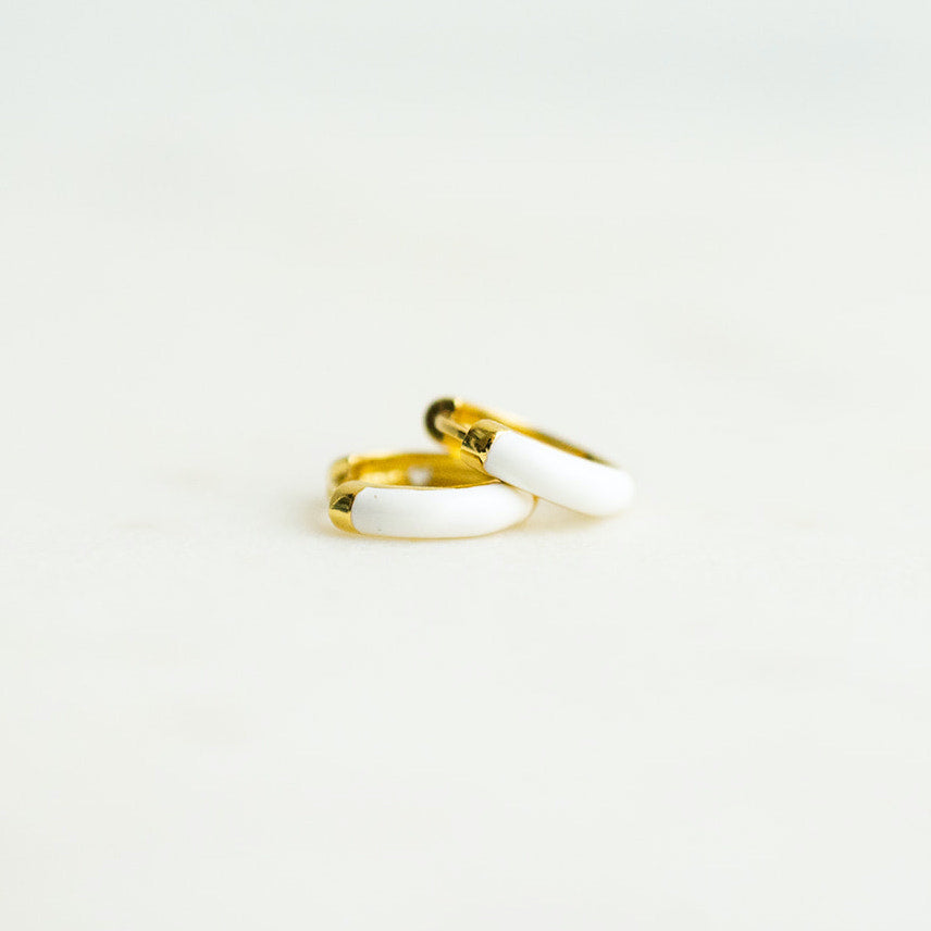 Penny Hoops | Cream